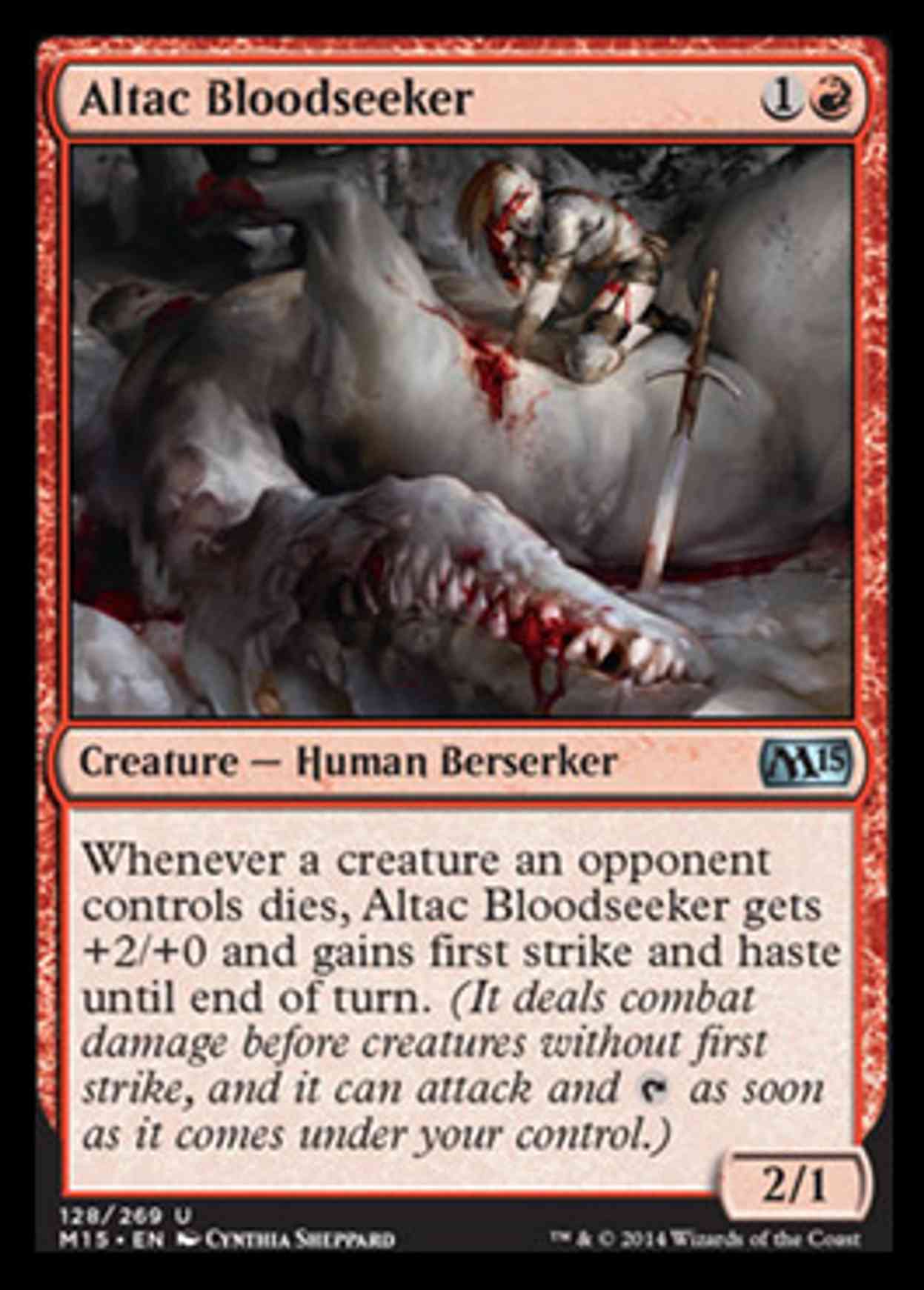 Altac Bloodseeker magic card front