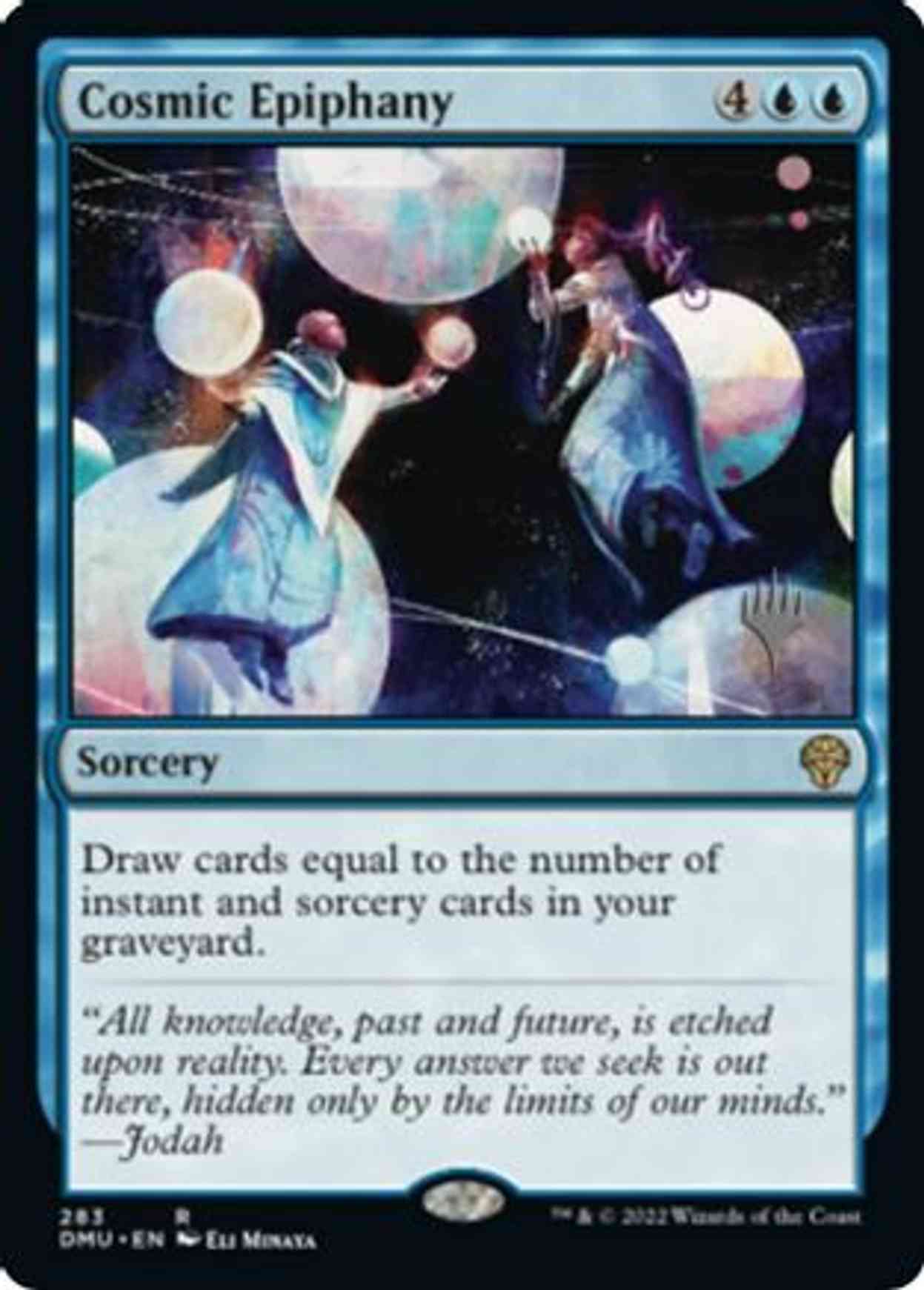 Cosmic Epiphany magic card front