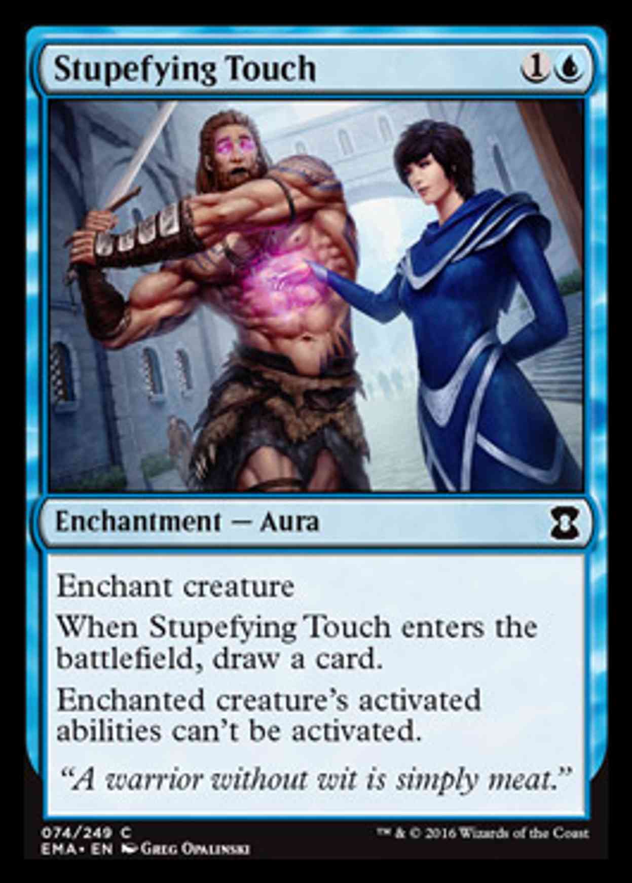 Stupefying Touch magic card front