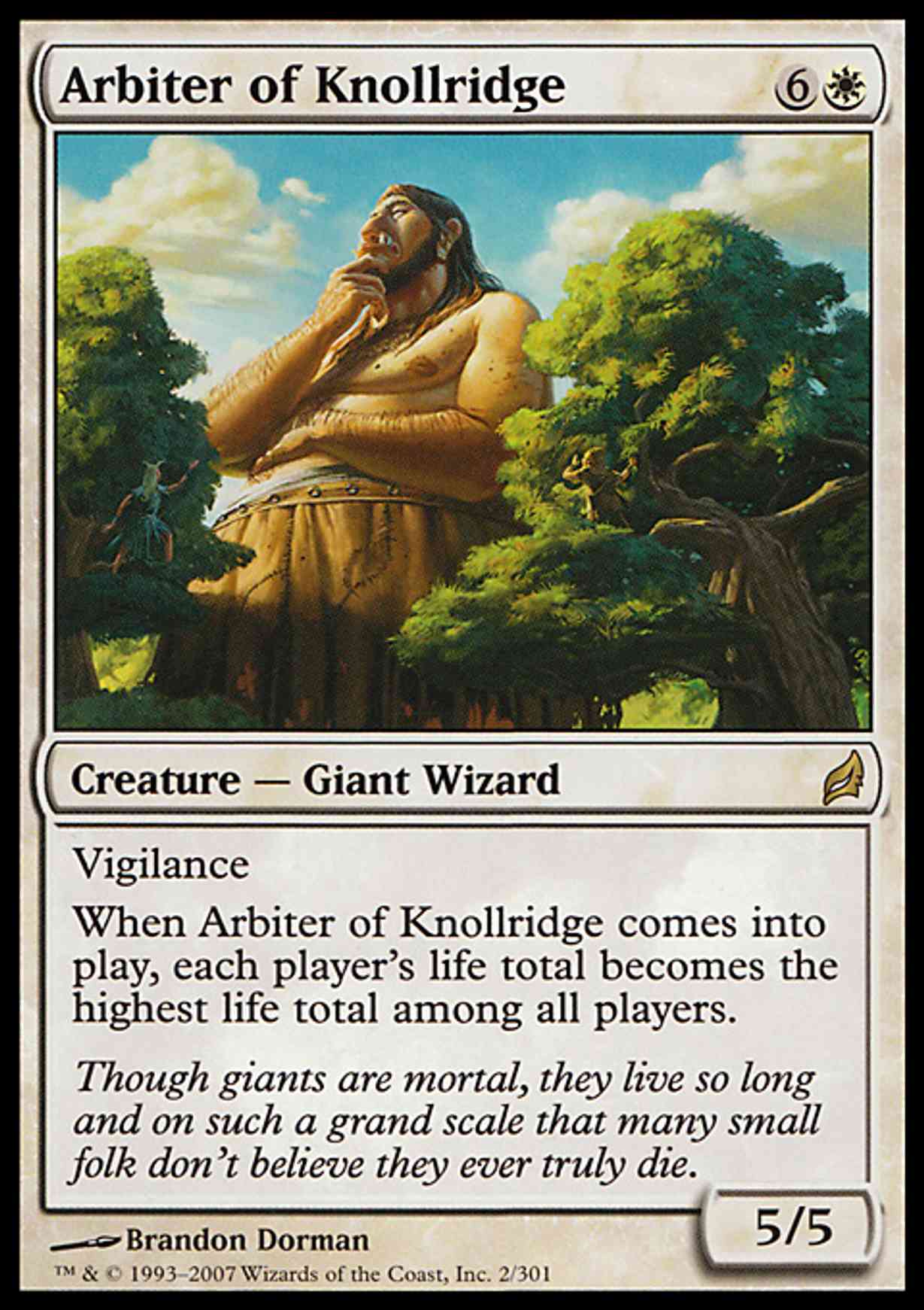 Arbiter of Knollridge magic card front