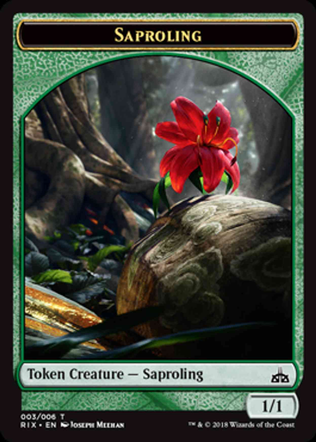 Saproling Token (003) magic card front