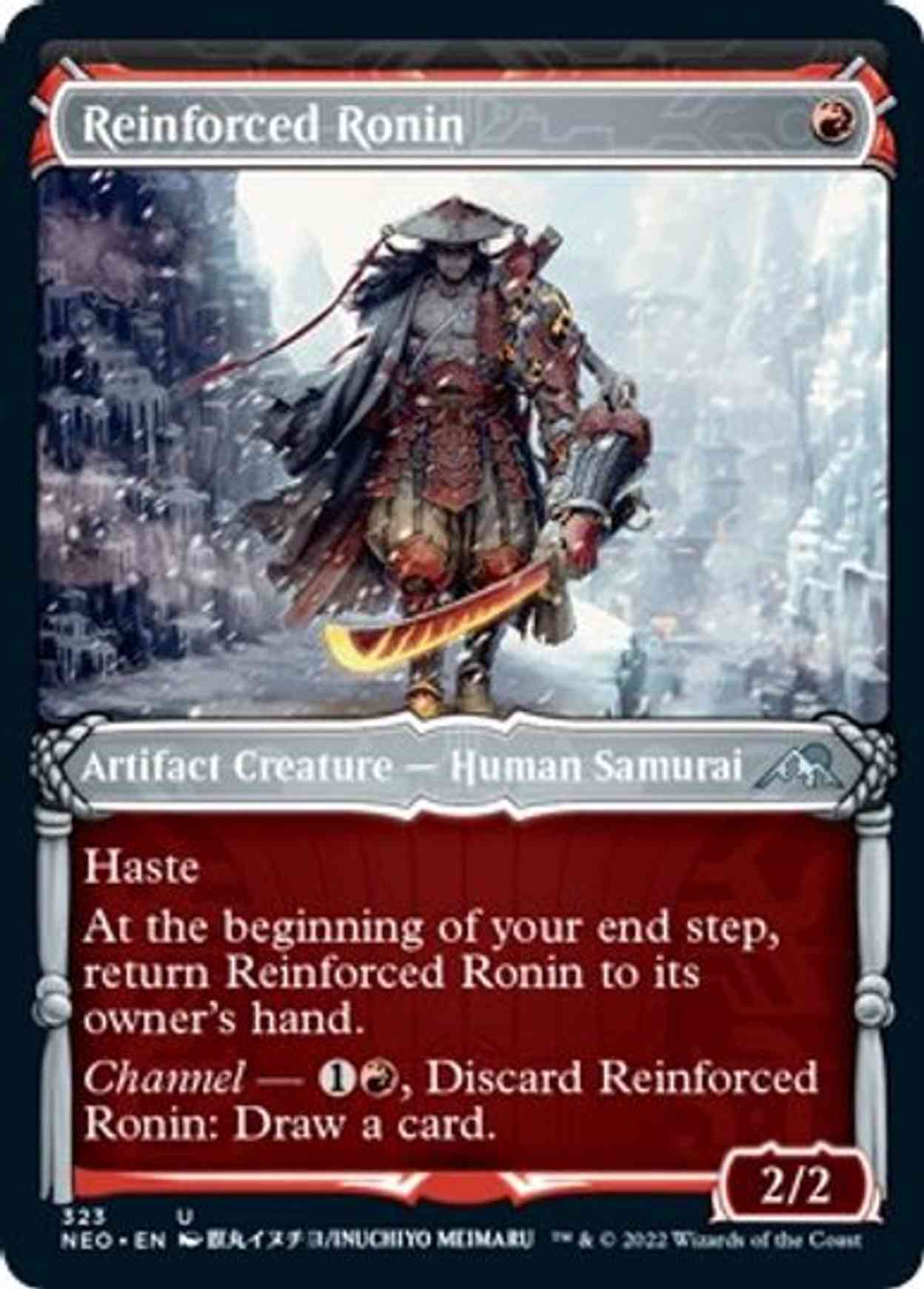 Reinforced Ronin (Showcase) magic card front