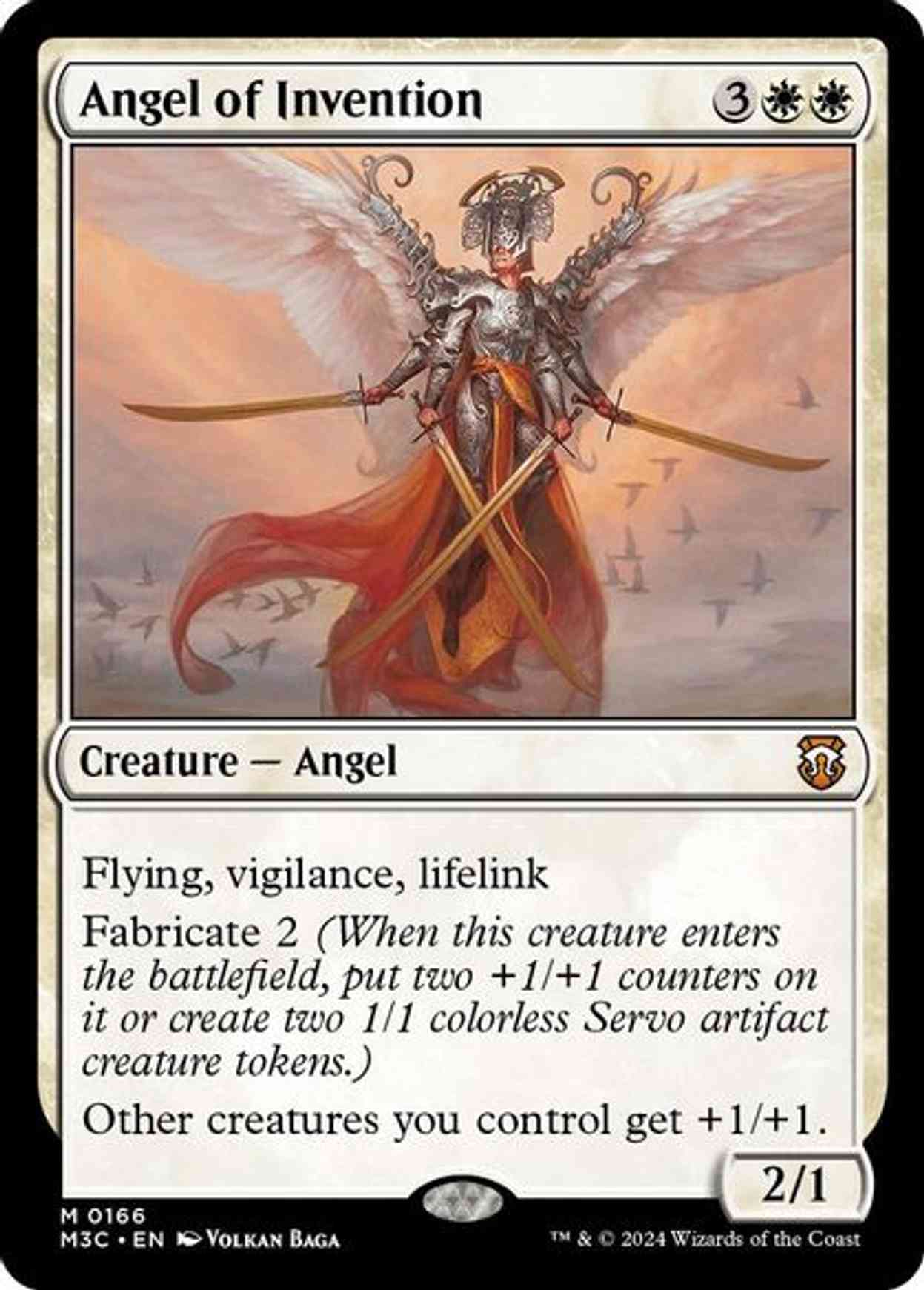 Angel of Invention (Ripple Foil) magic card front