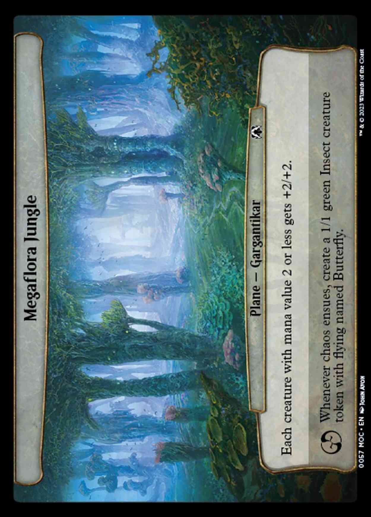 Megaflora Jungle magic card front