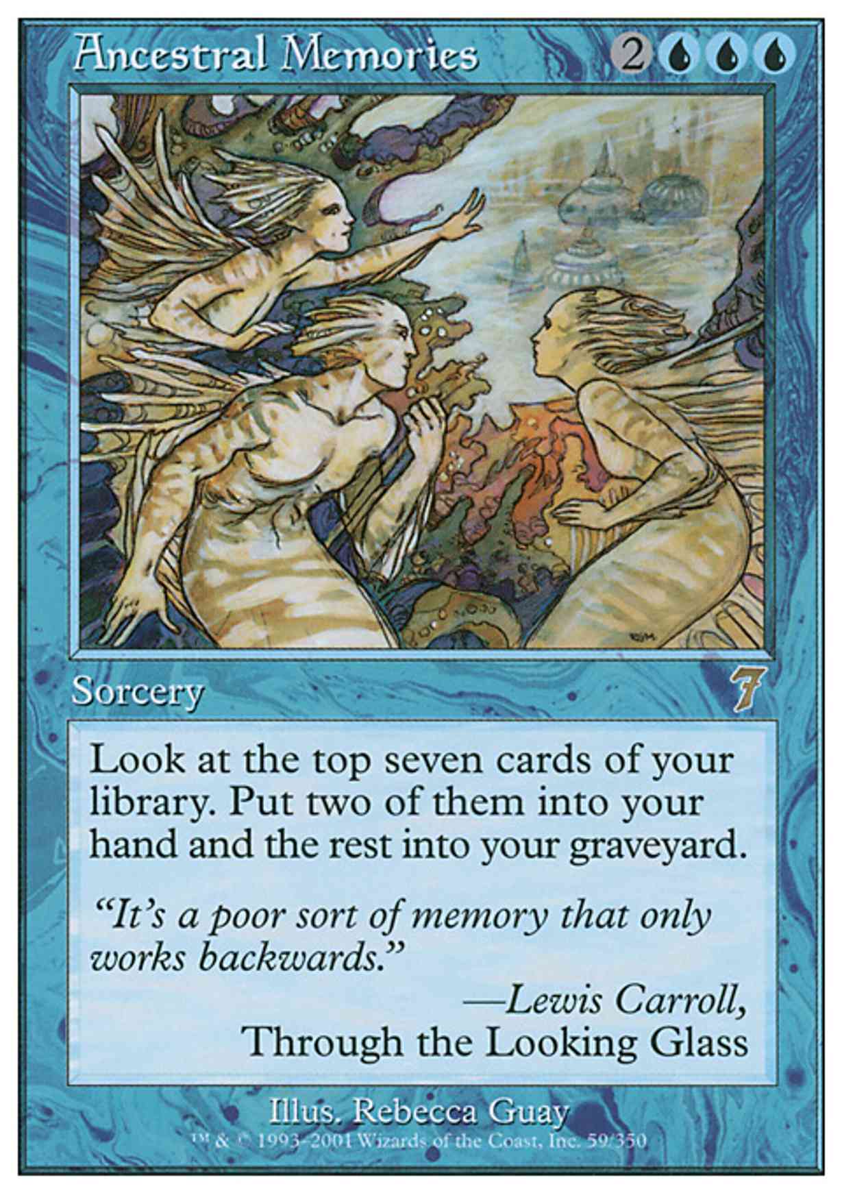 Ancestral Memories magic card front