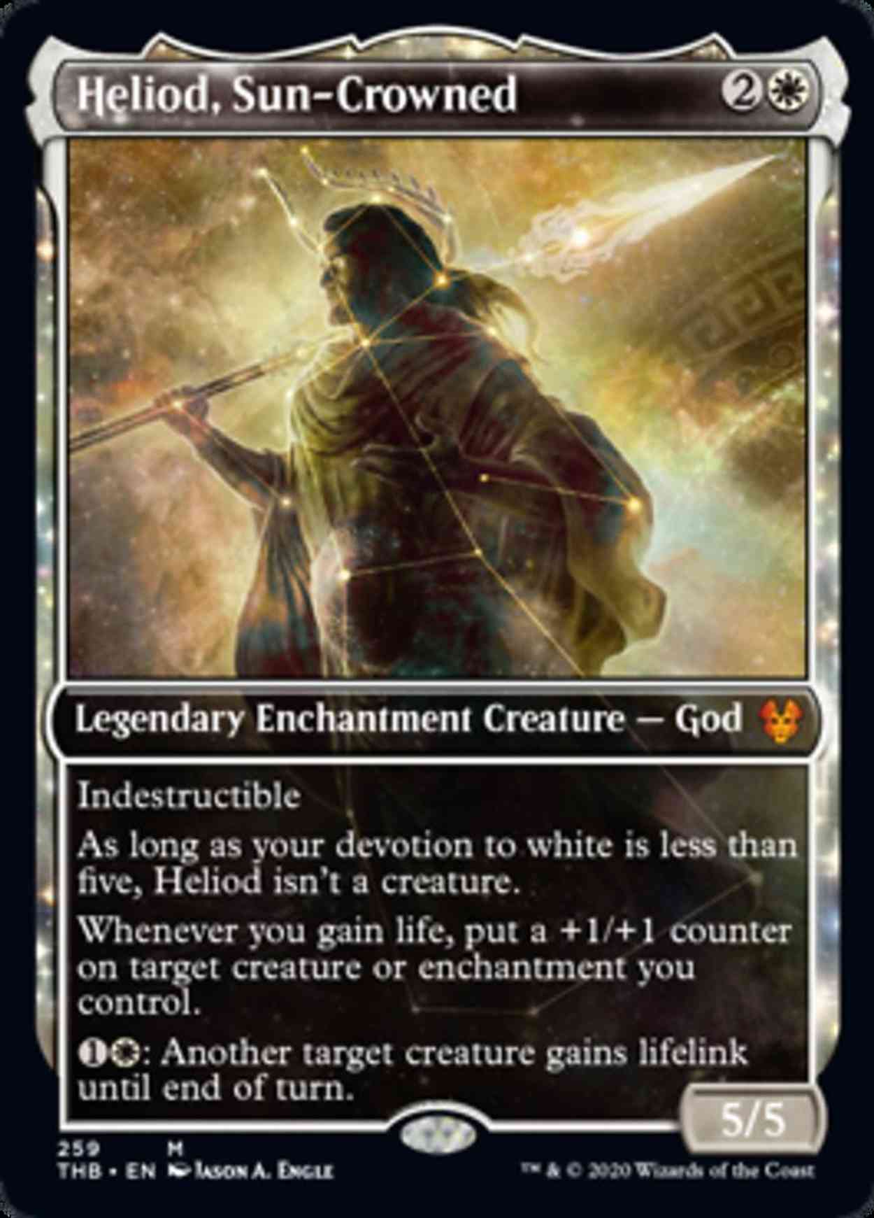 Heliod, Sun-Crowned (Showcase) magic card front