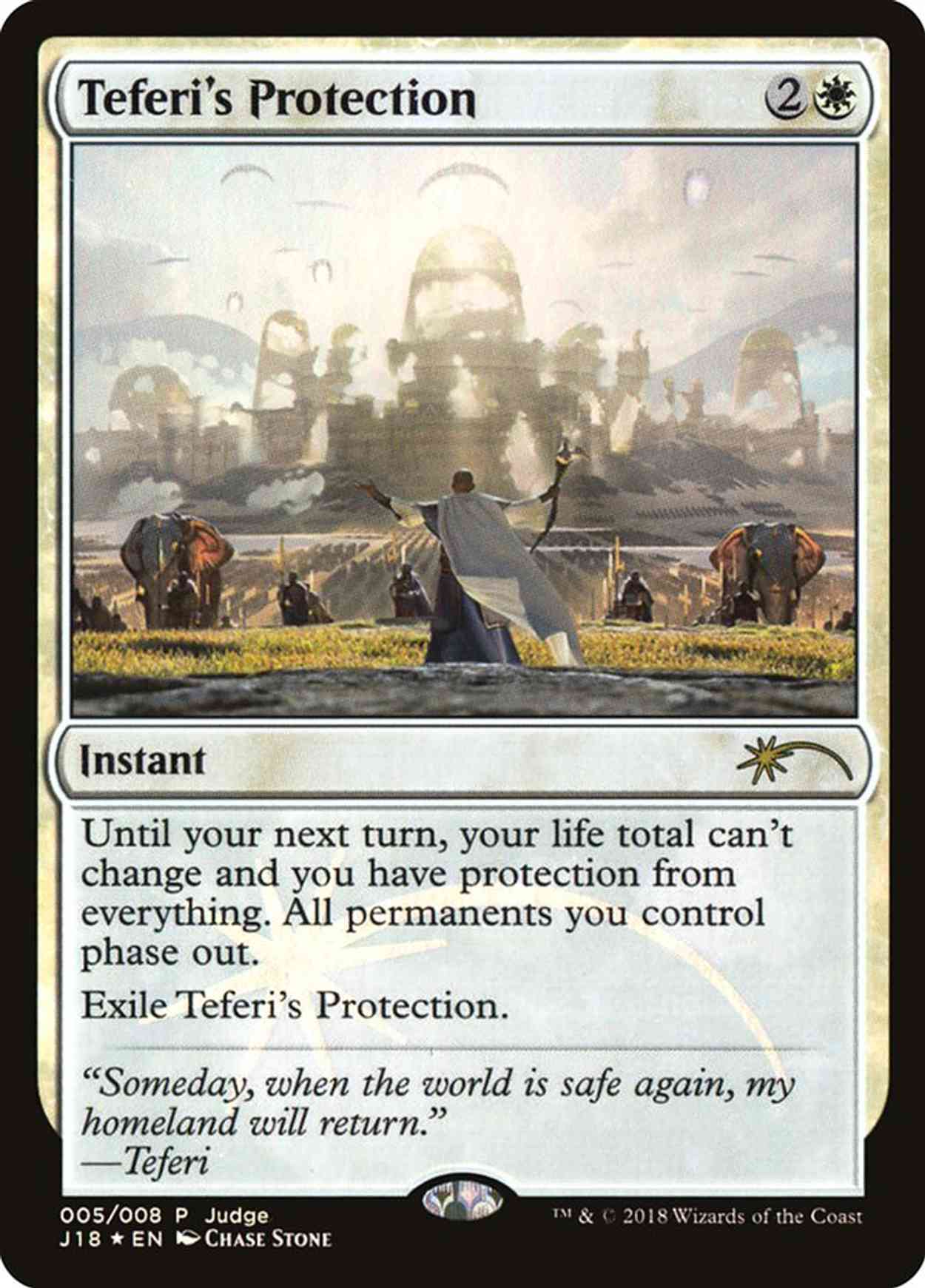 Teferi's Protection (J18) magic card front