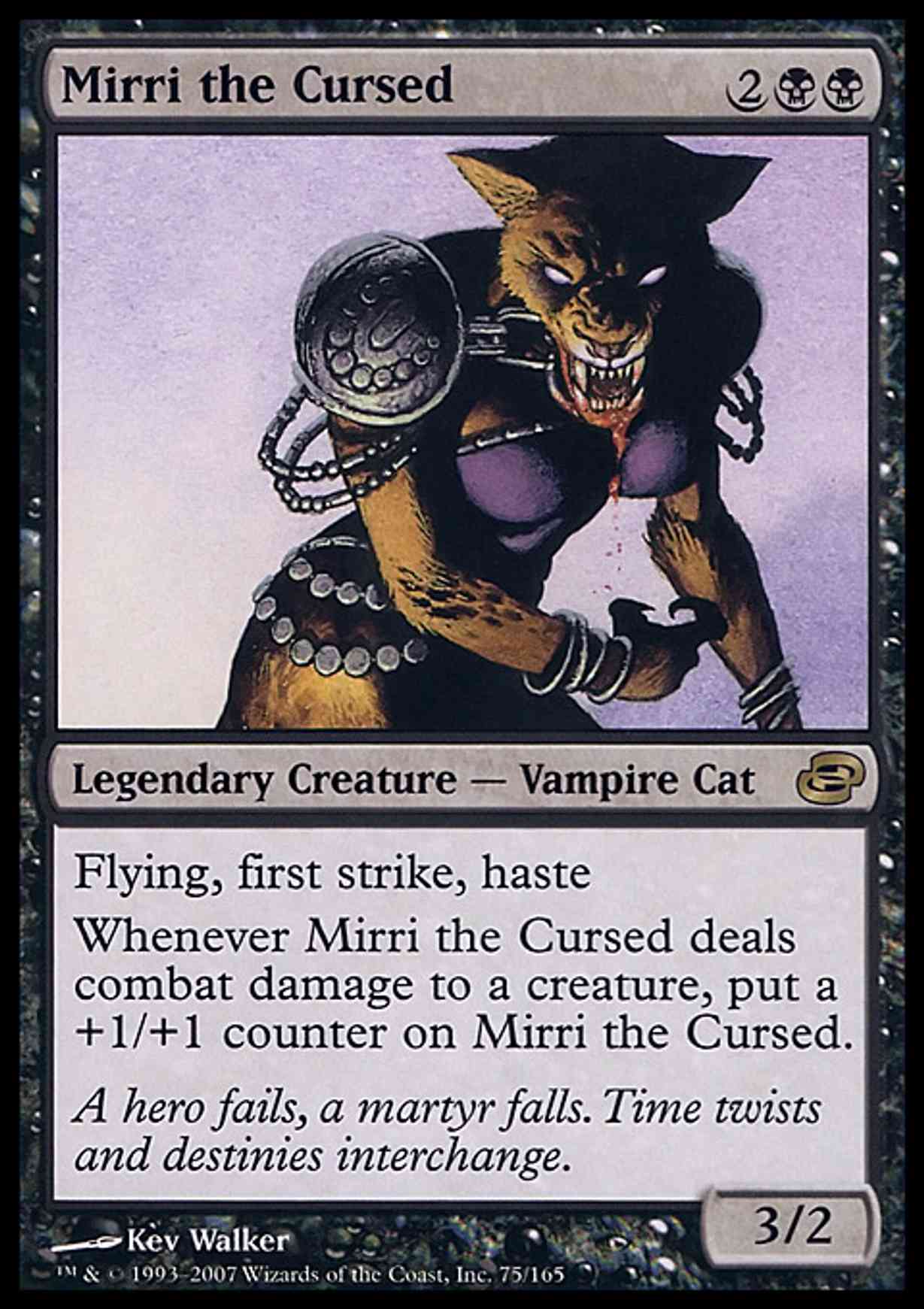 Mirri the Cursed magic card front