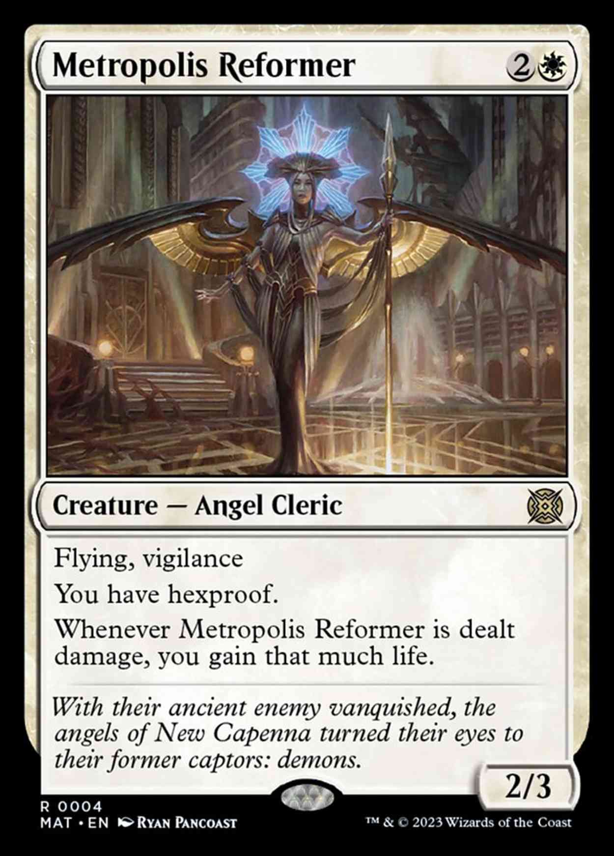 Metropolis Reformer magic card front