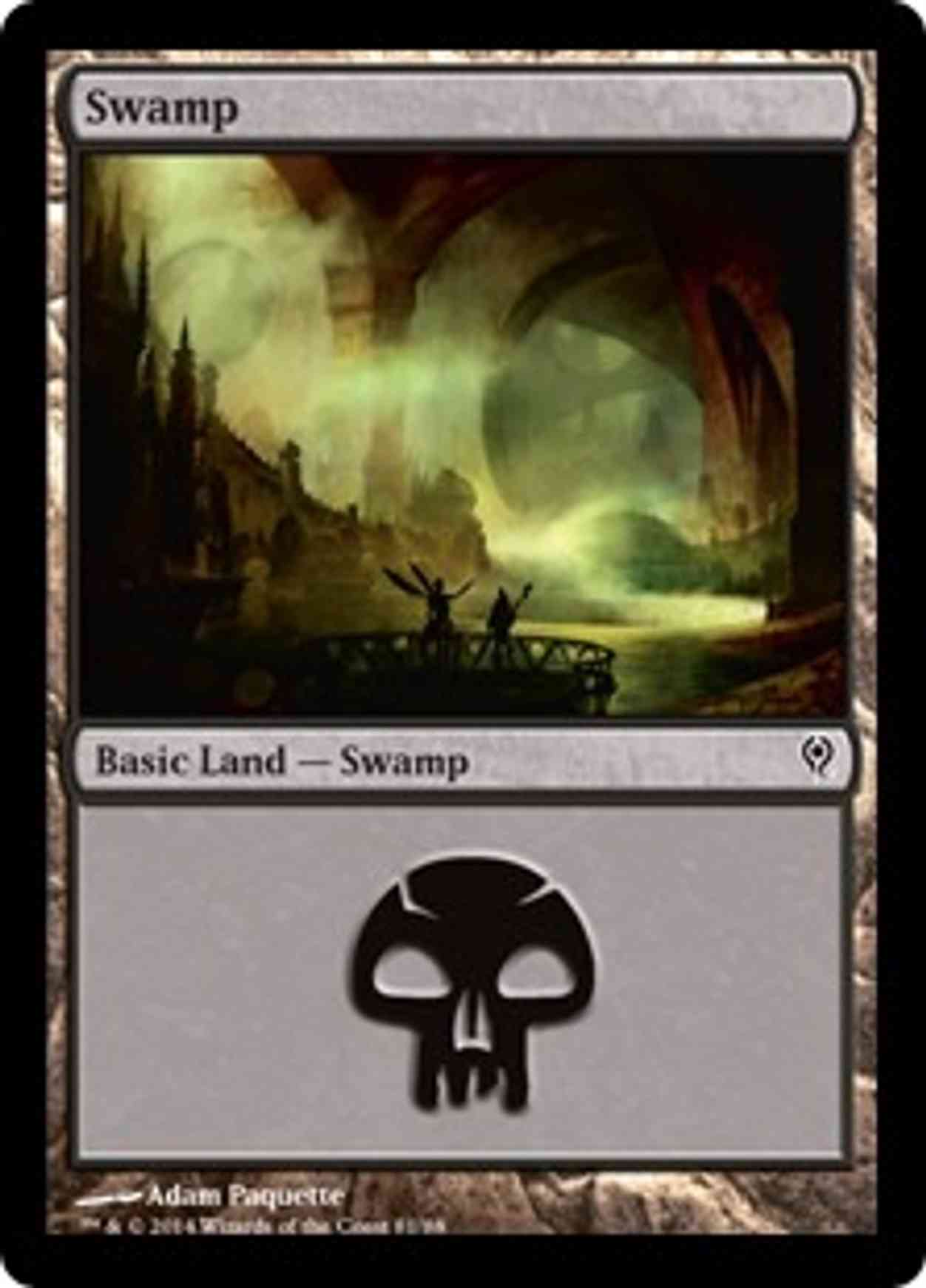 Swamp (81) magic card front