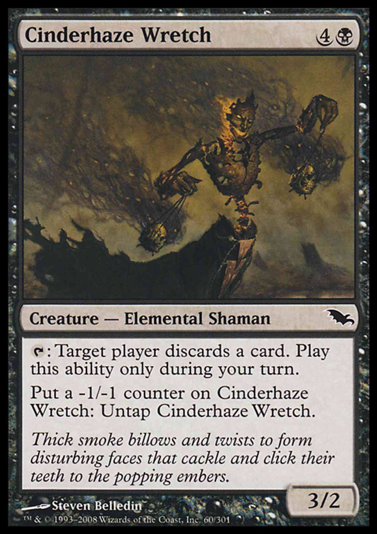 Cinderhaze Wretch magic card front