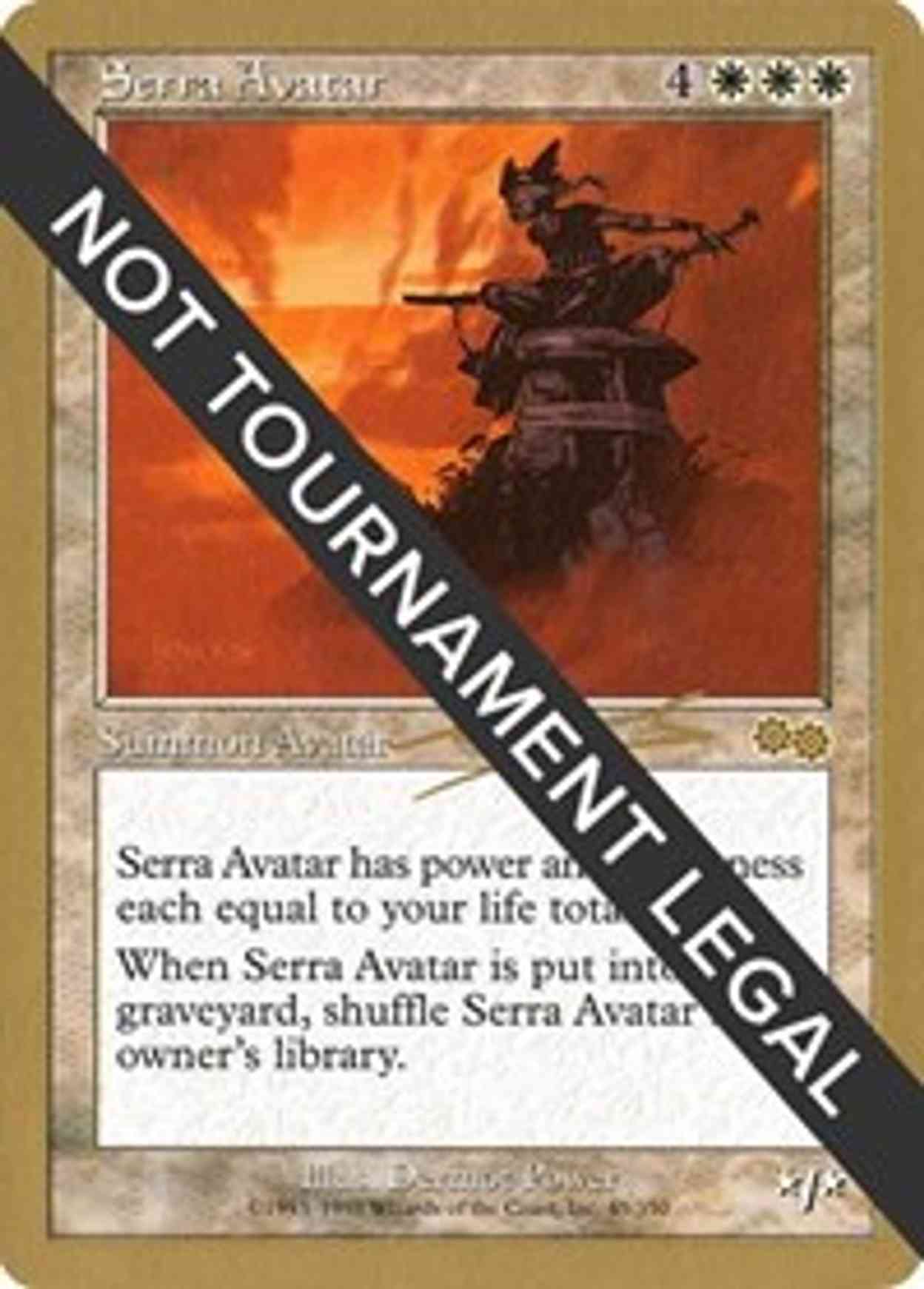 Serra Avatar - 2000 Nicolas Labarre (USG) magic card front