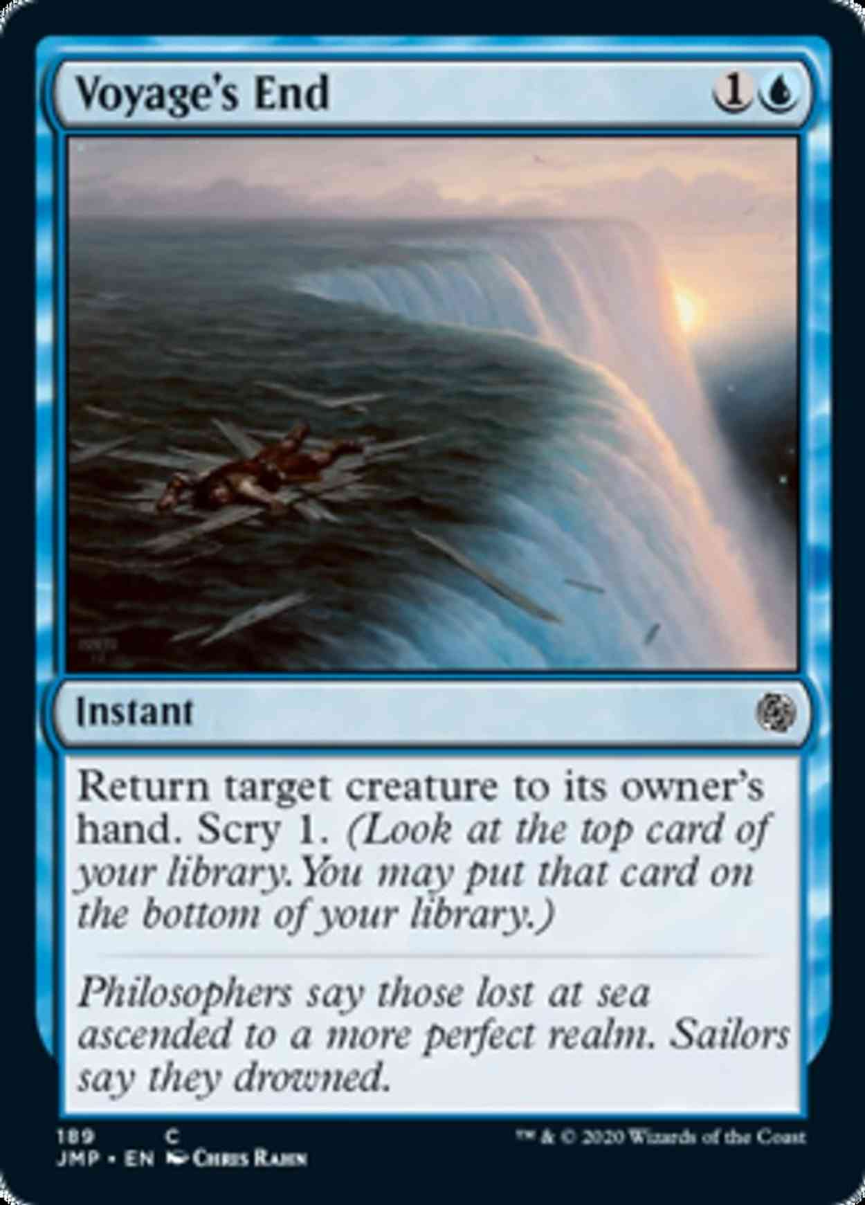 Voyage's End magic card front