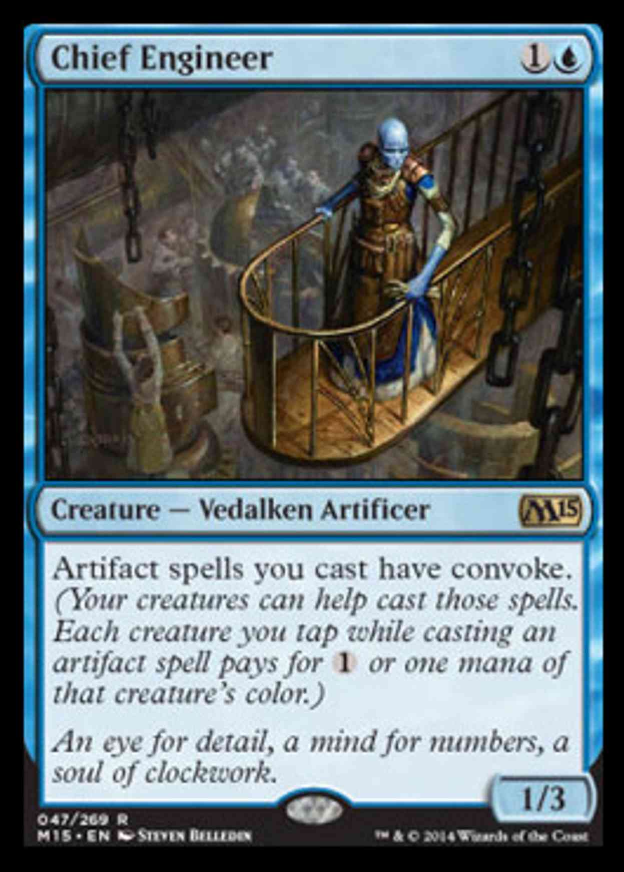 Chief Engineer magic card front