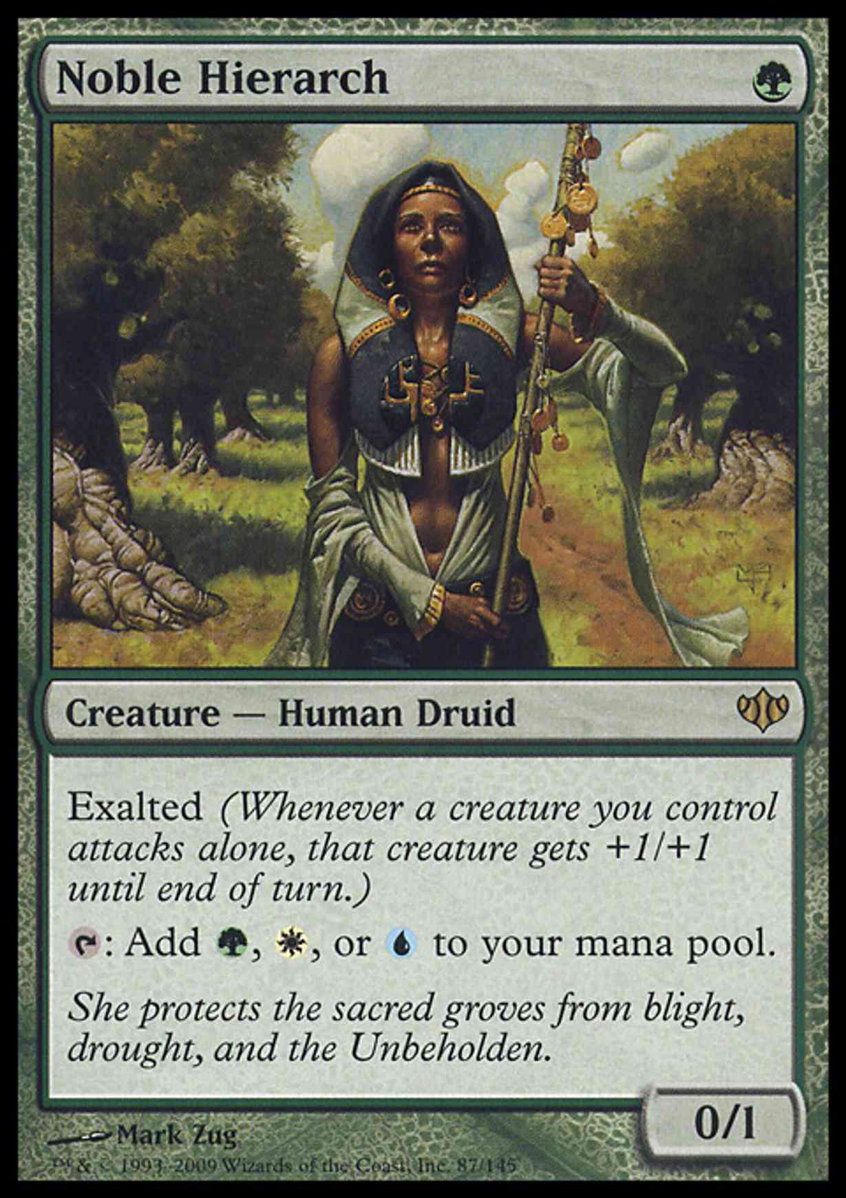 Noble Hierarch magic card front