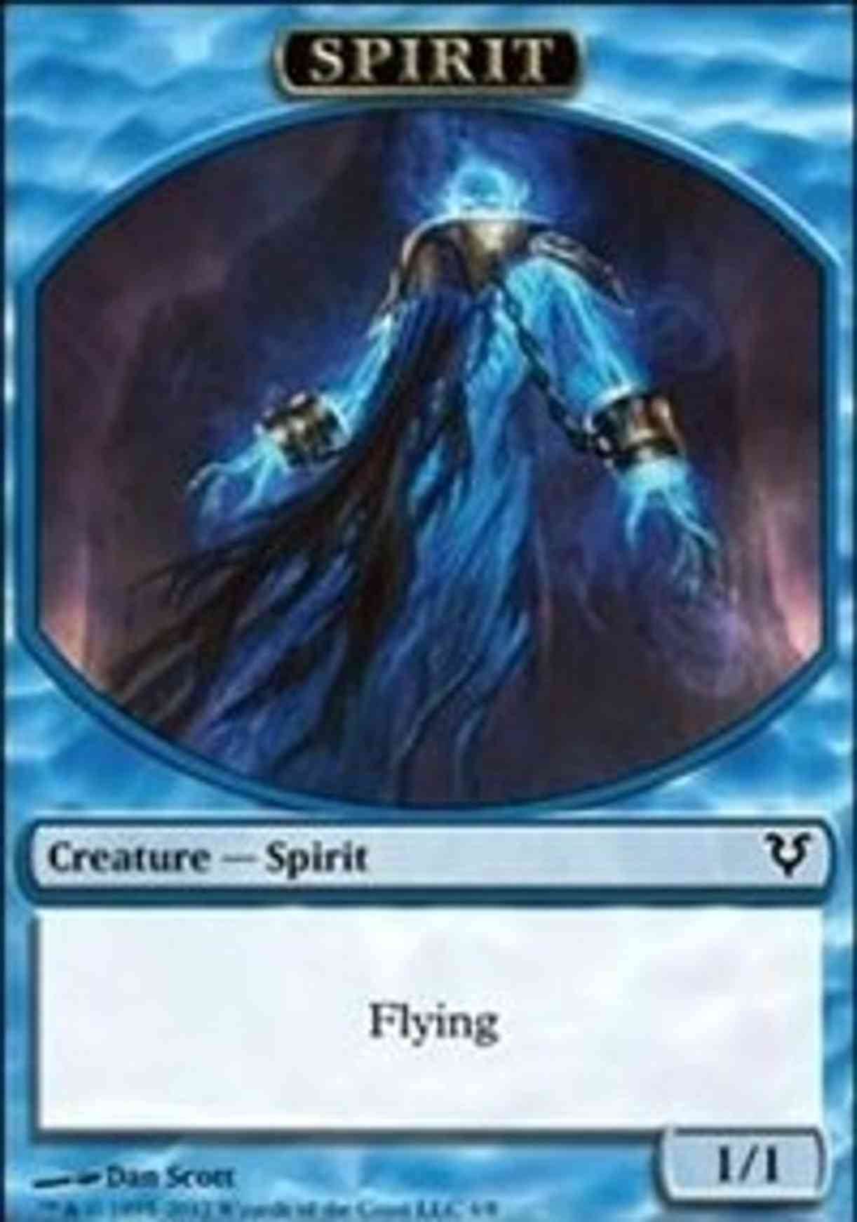 Spirit Token (Blue) magic card front