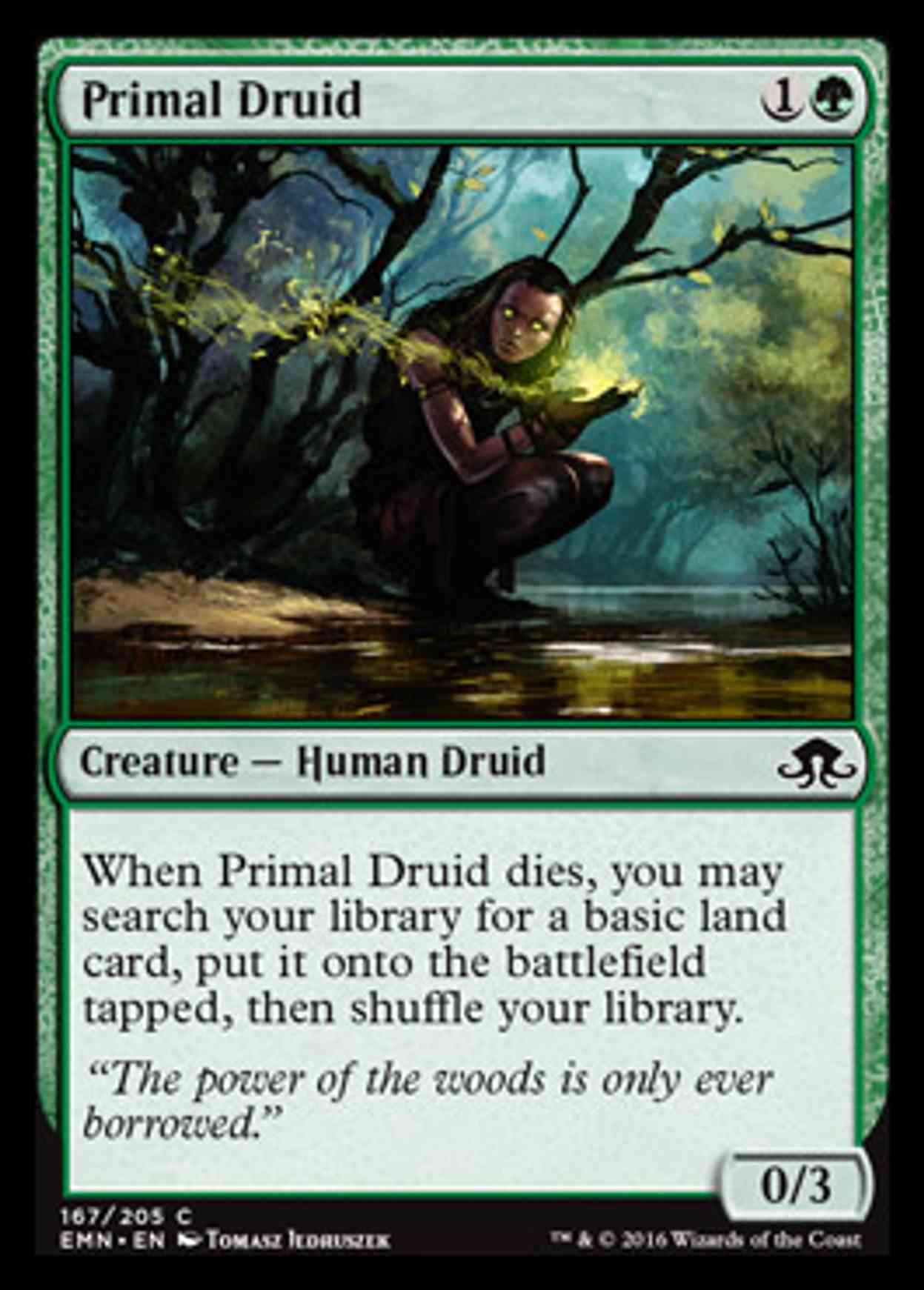 Primal Druid magic card front