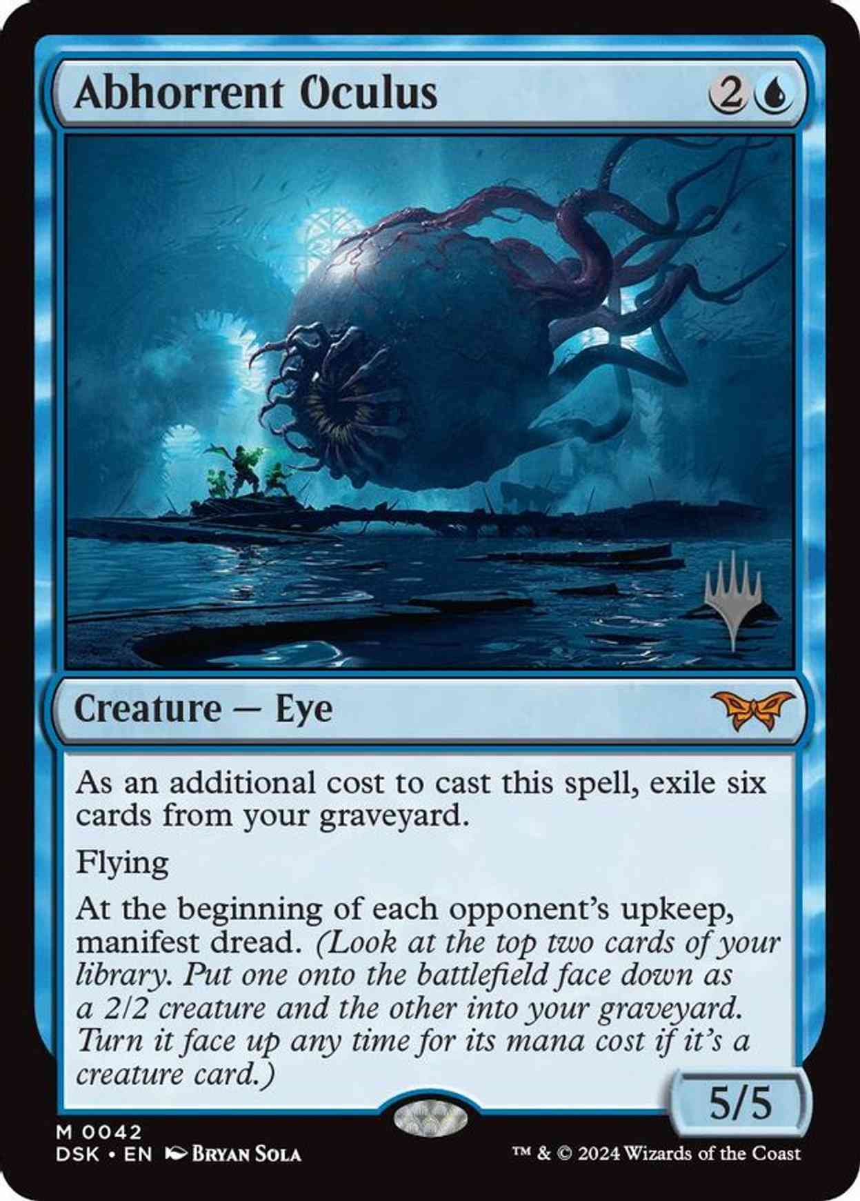 Abhorrent Oculus magic card front