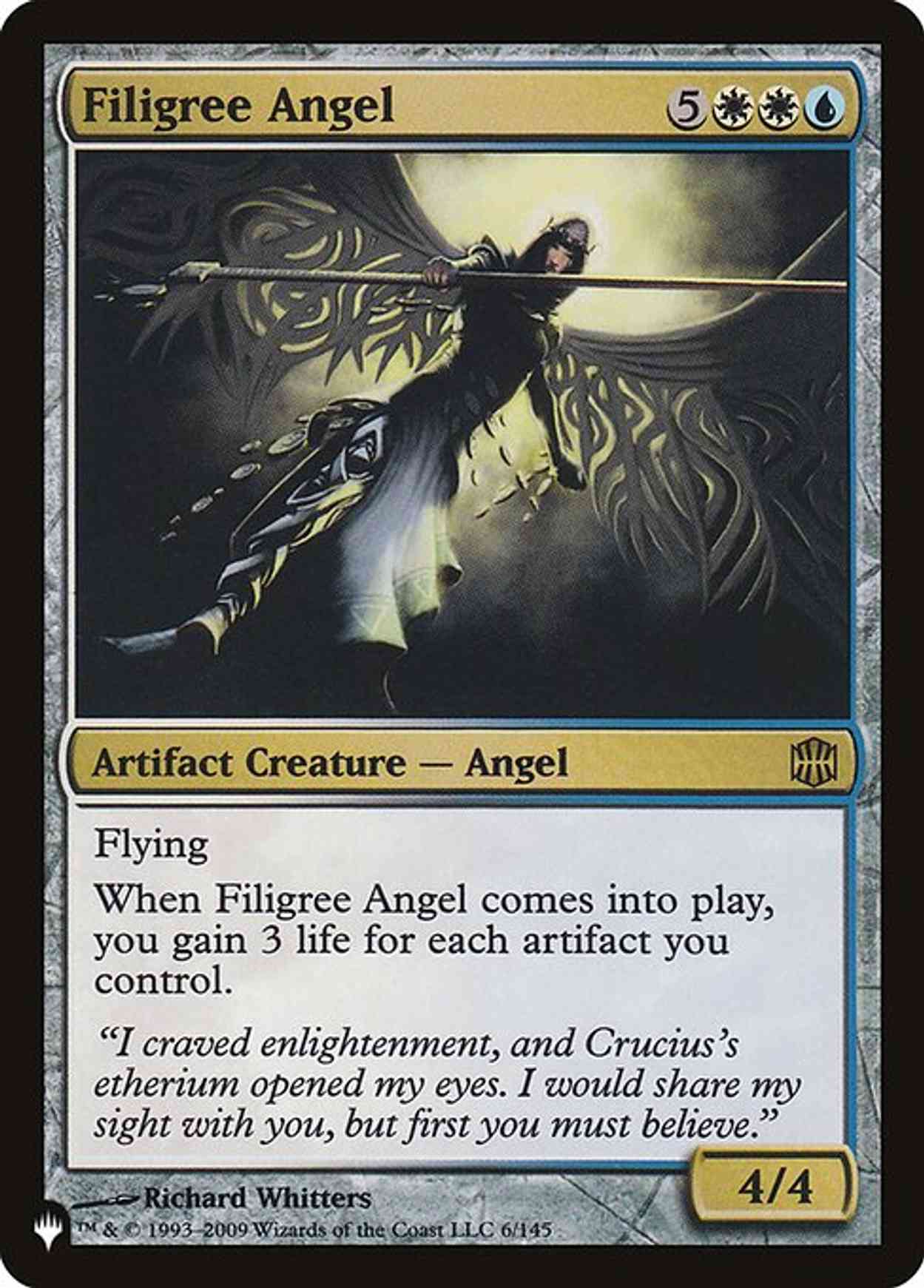 Filigree Angel magic card front