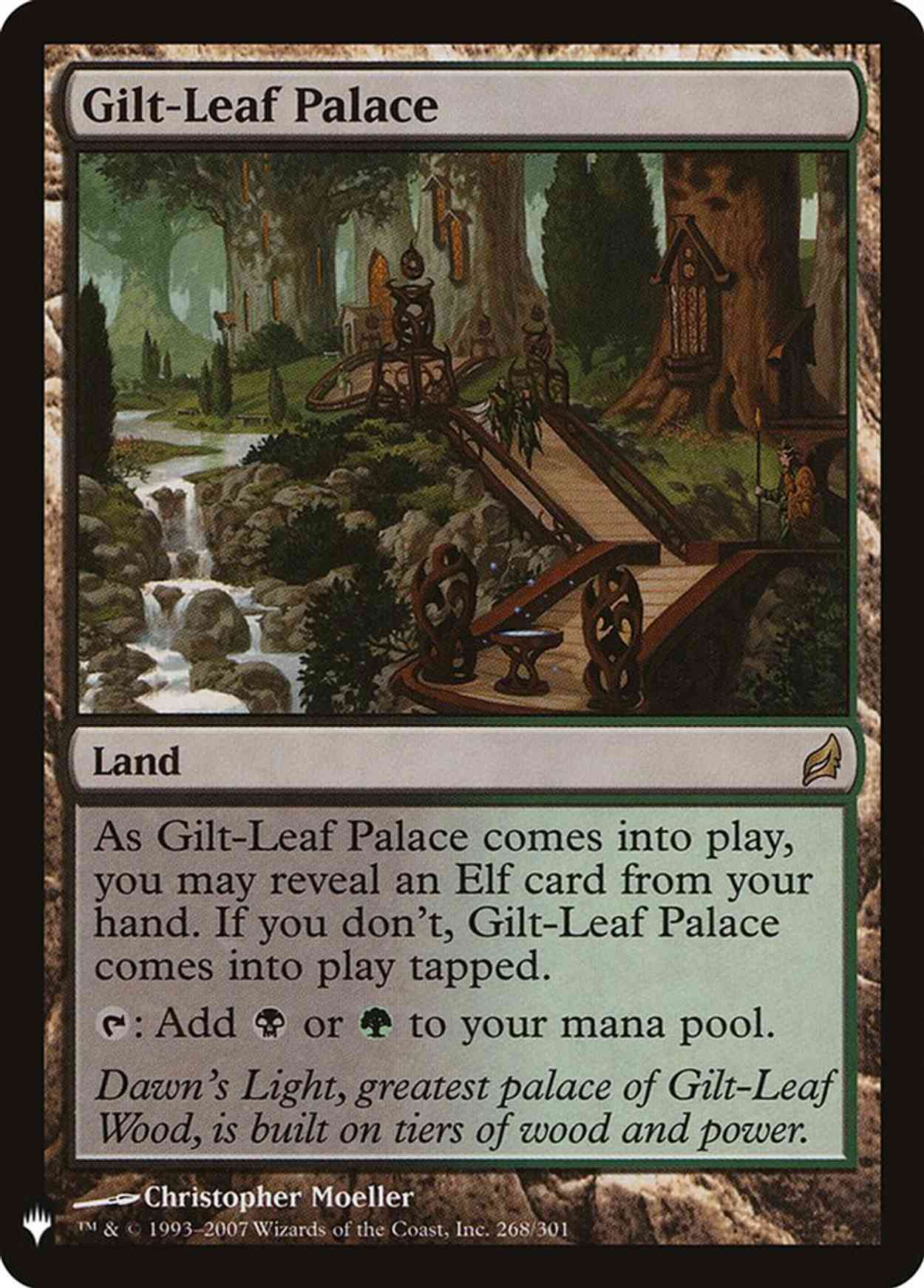 Gilt-Leaf Palace magic card front