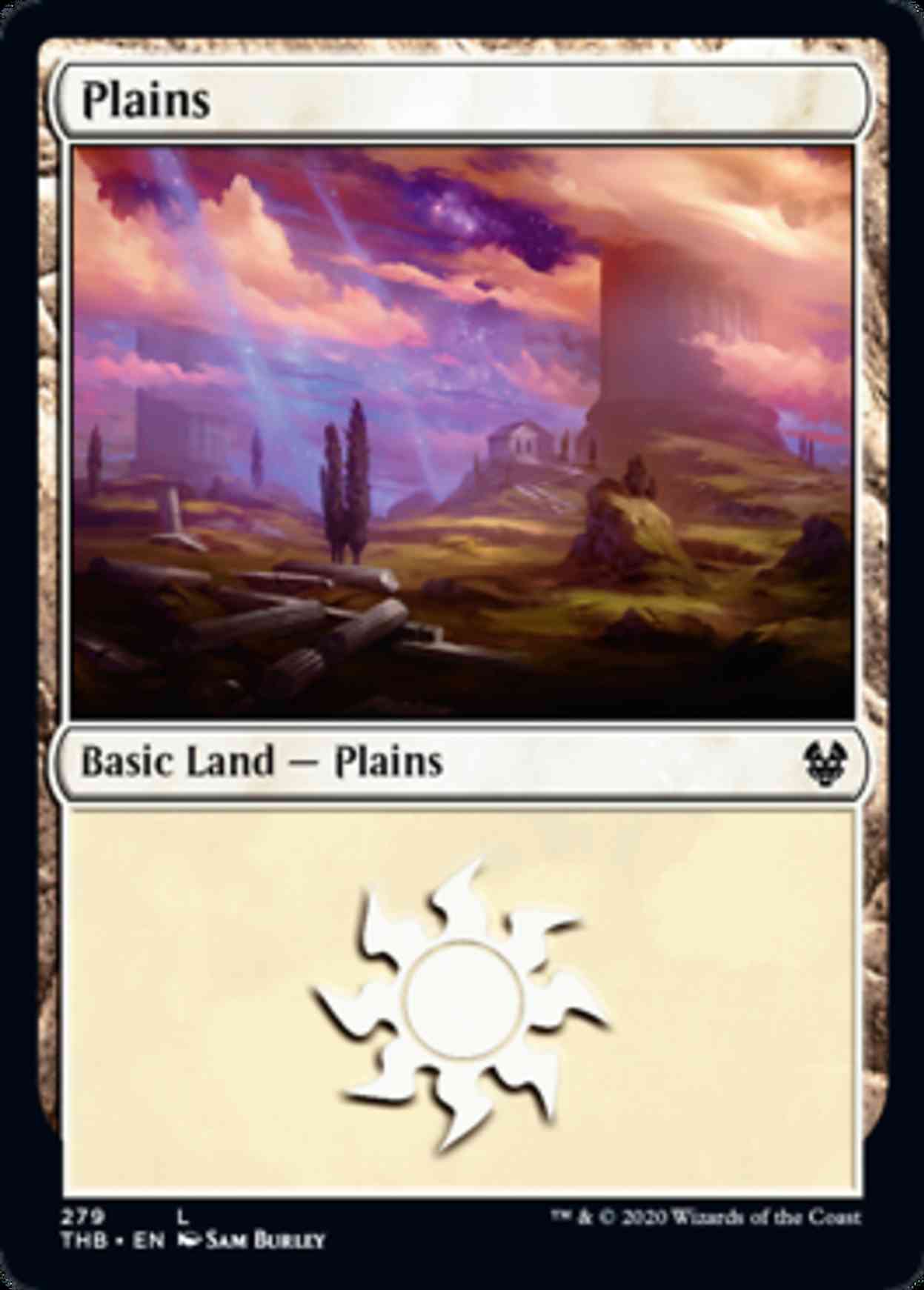 Plains (279) magic card front