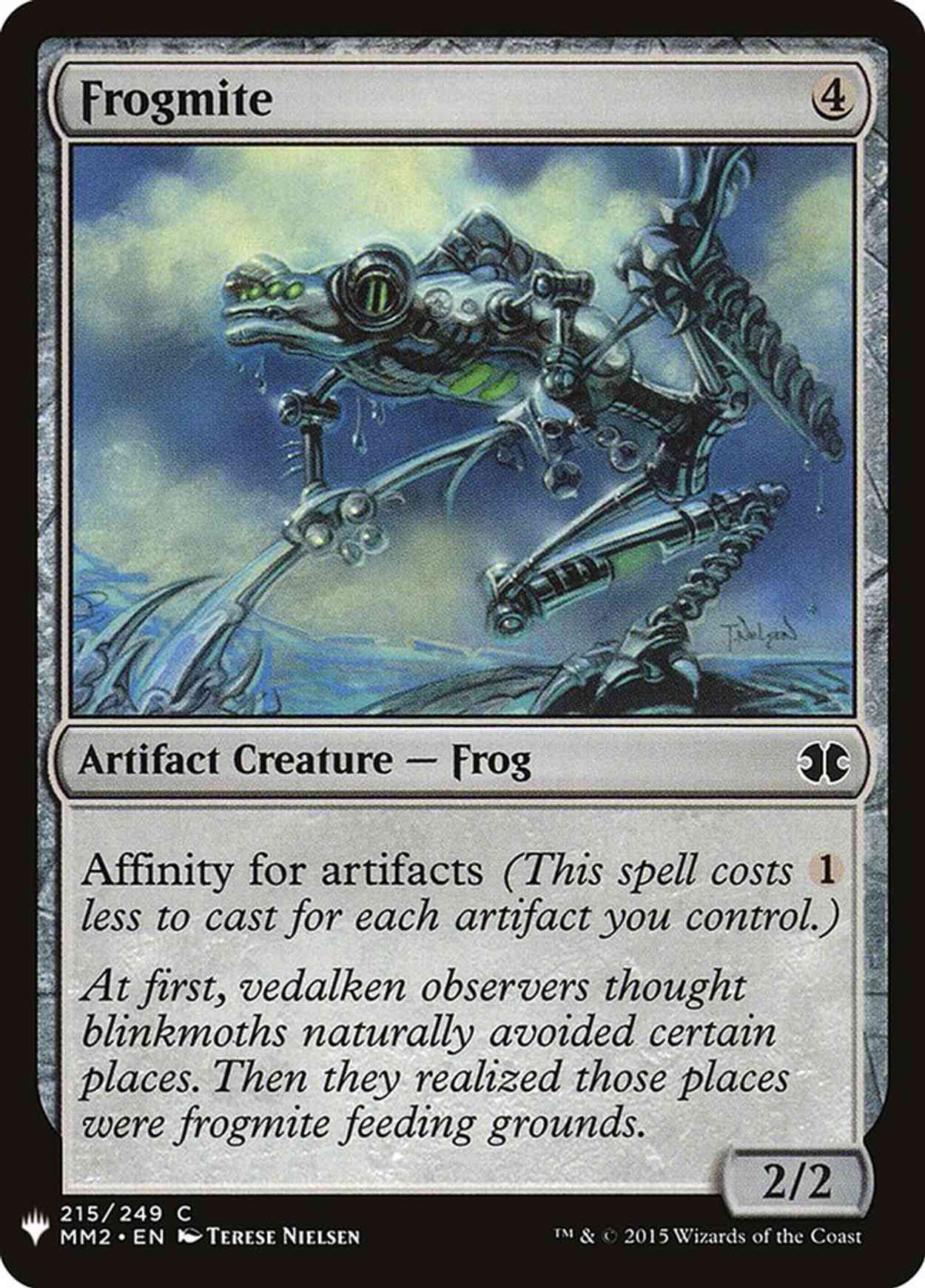 Frogmite magic card front