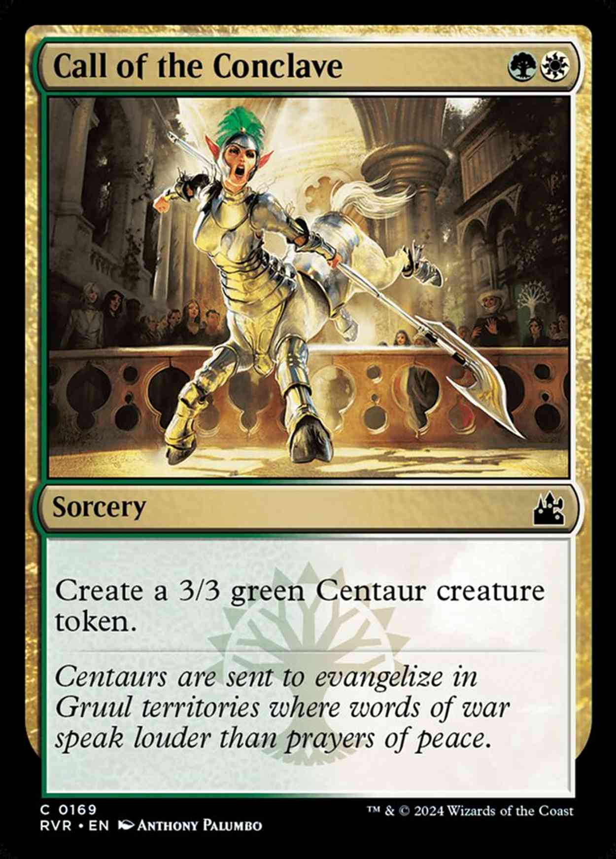 Call of the Conclave magic card front