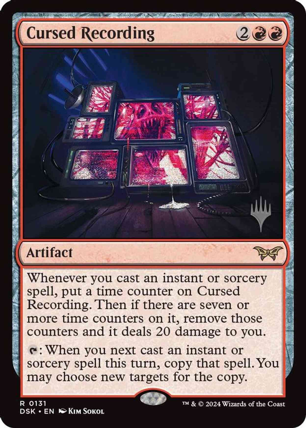 Cursed Recording (0131) magic card front