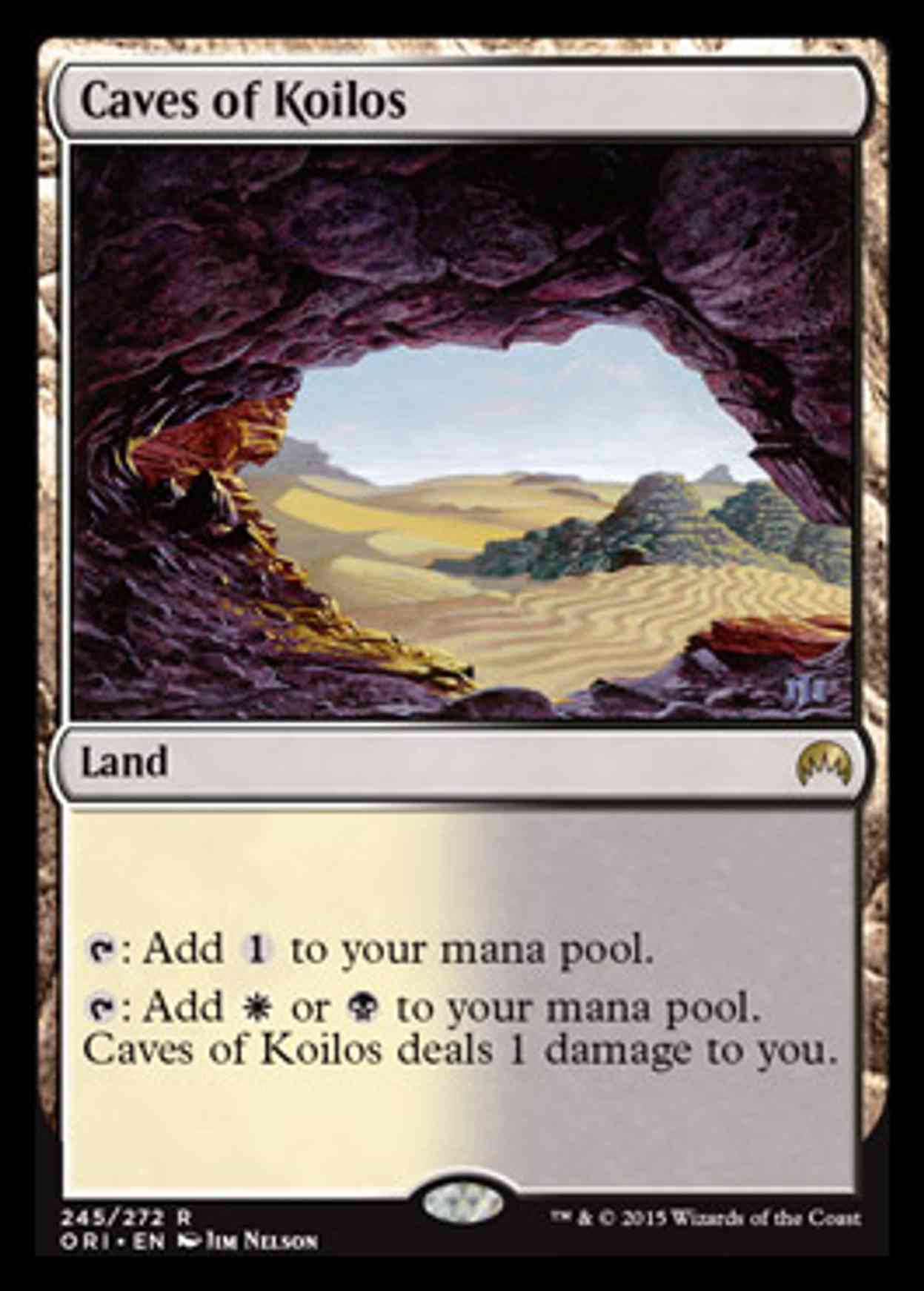 Caves of Koilos magic card front