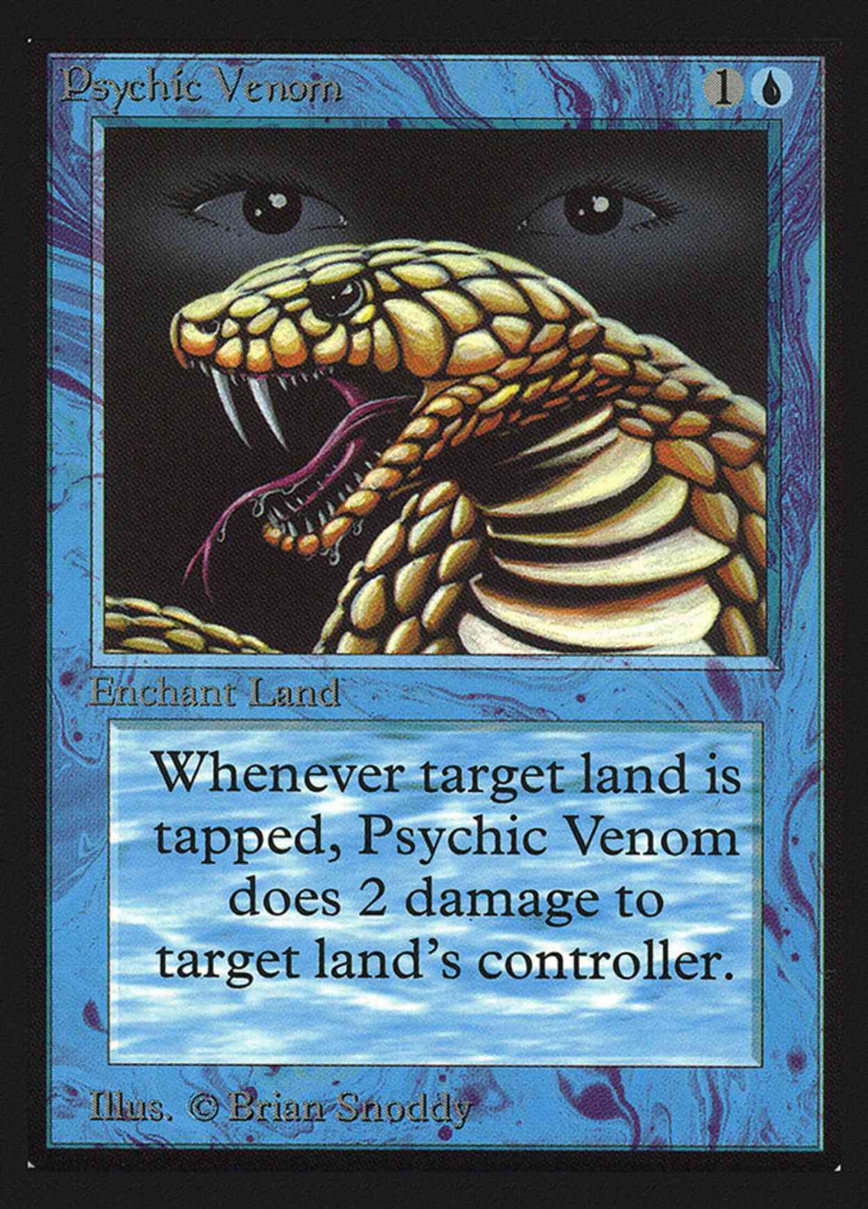 Psychic Venom (IE) magic card front