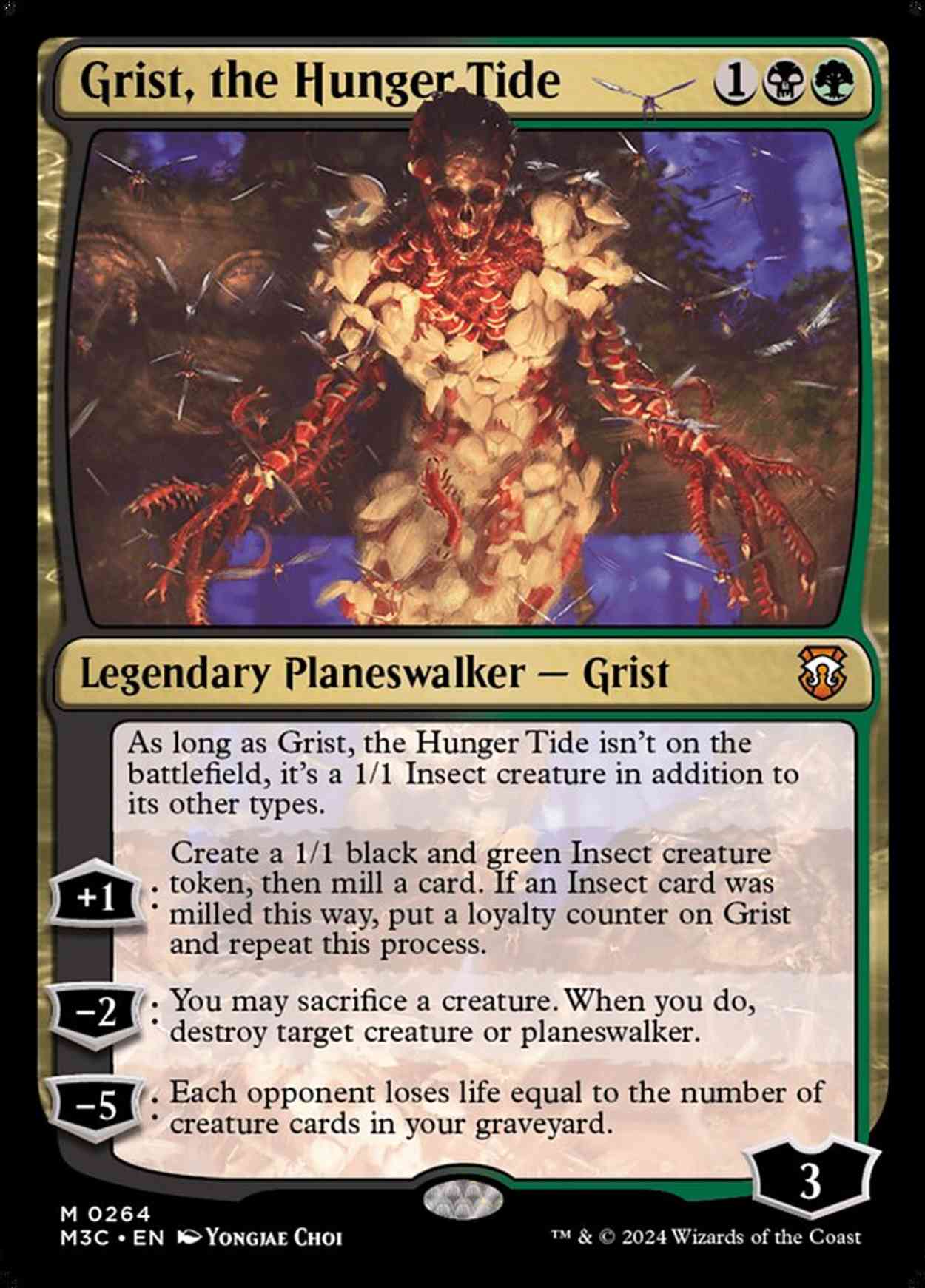 Grist, the Hunger Tide magic card front