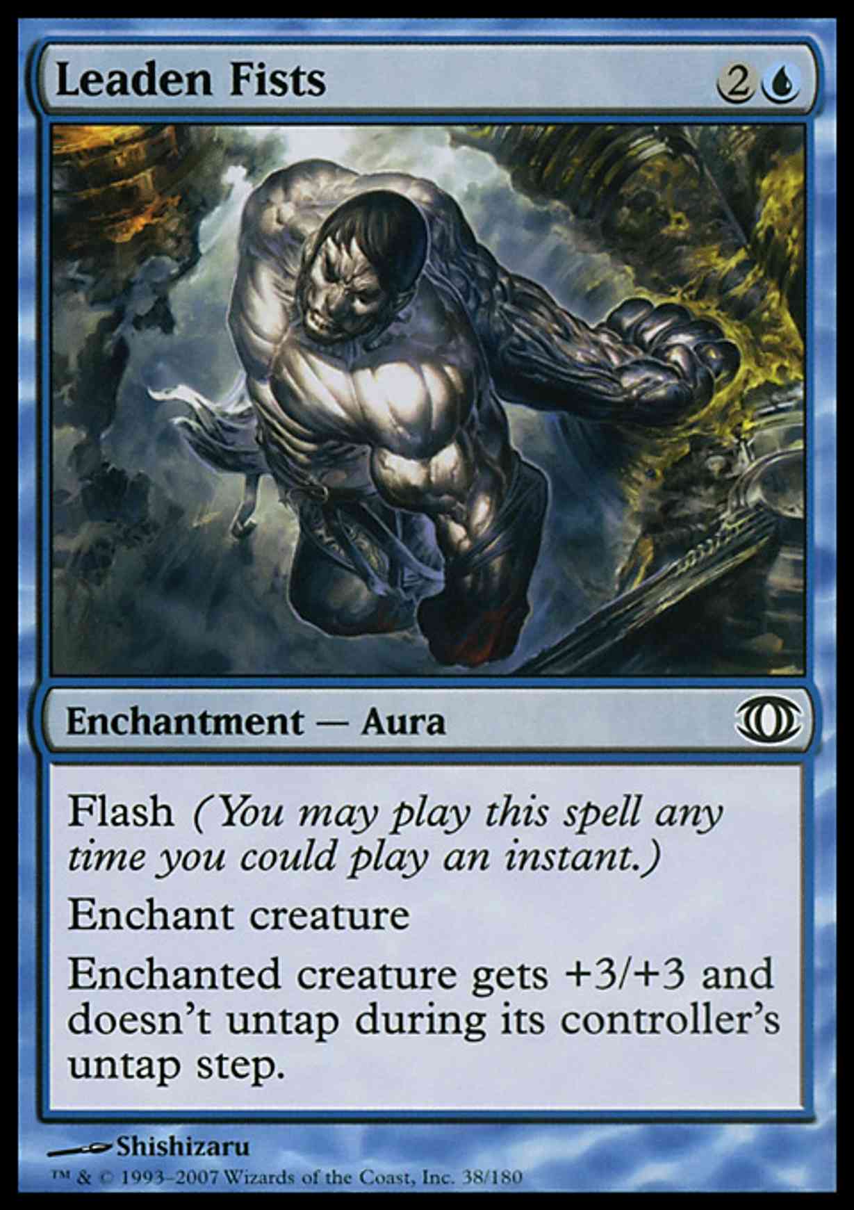 Leaden Fists magic card front