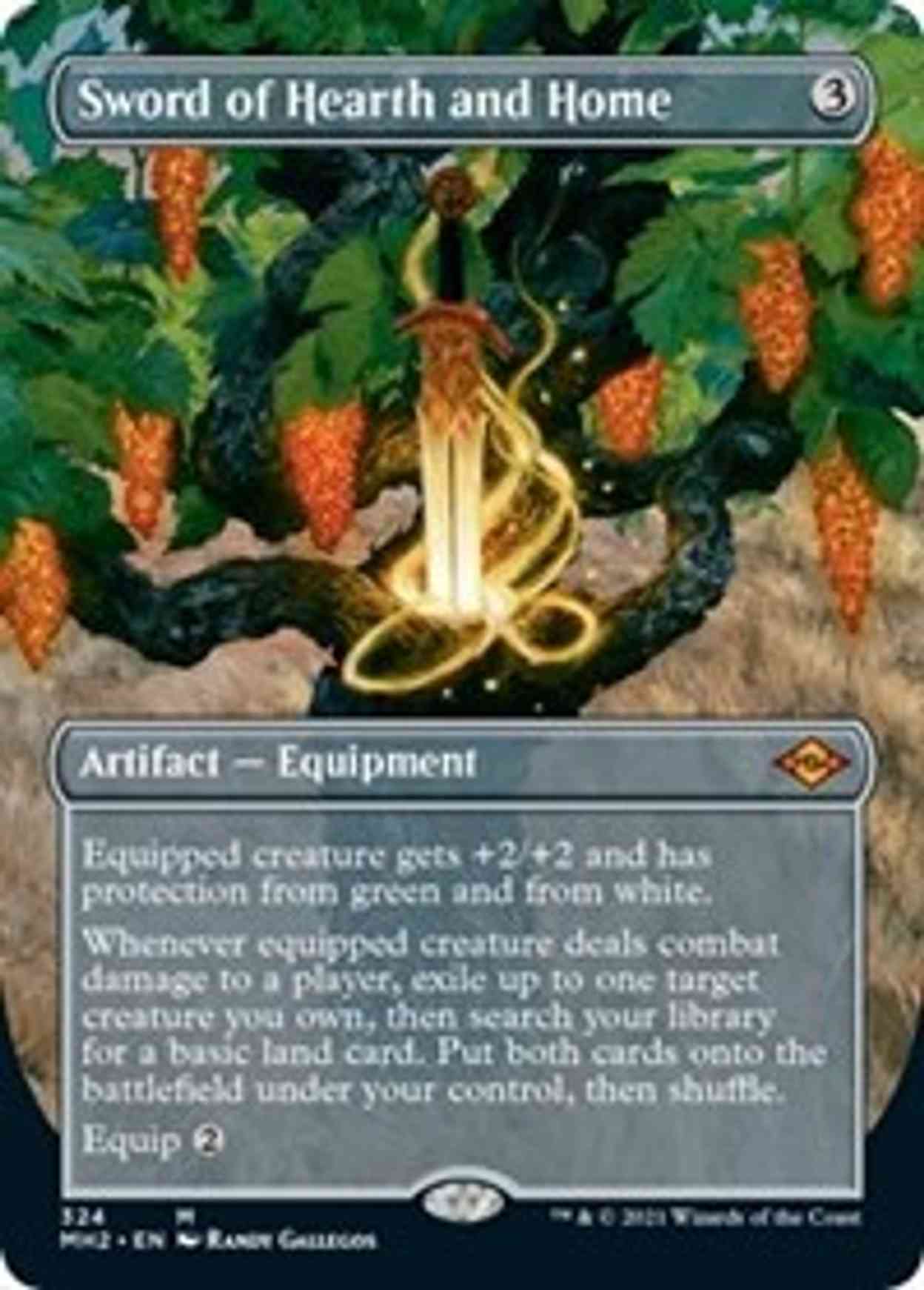 Sword of Hearth and Home (Borderless) magic card front