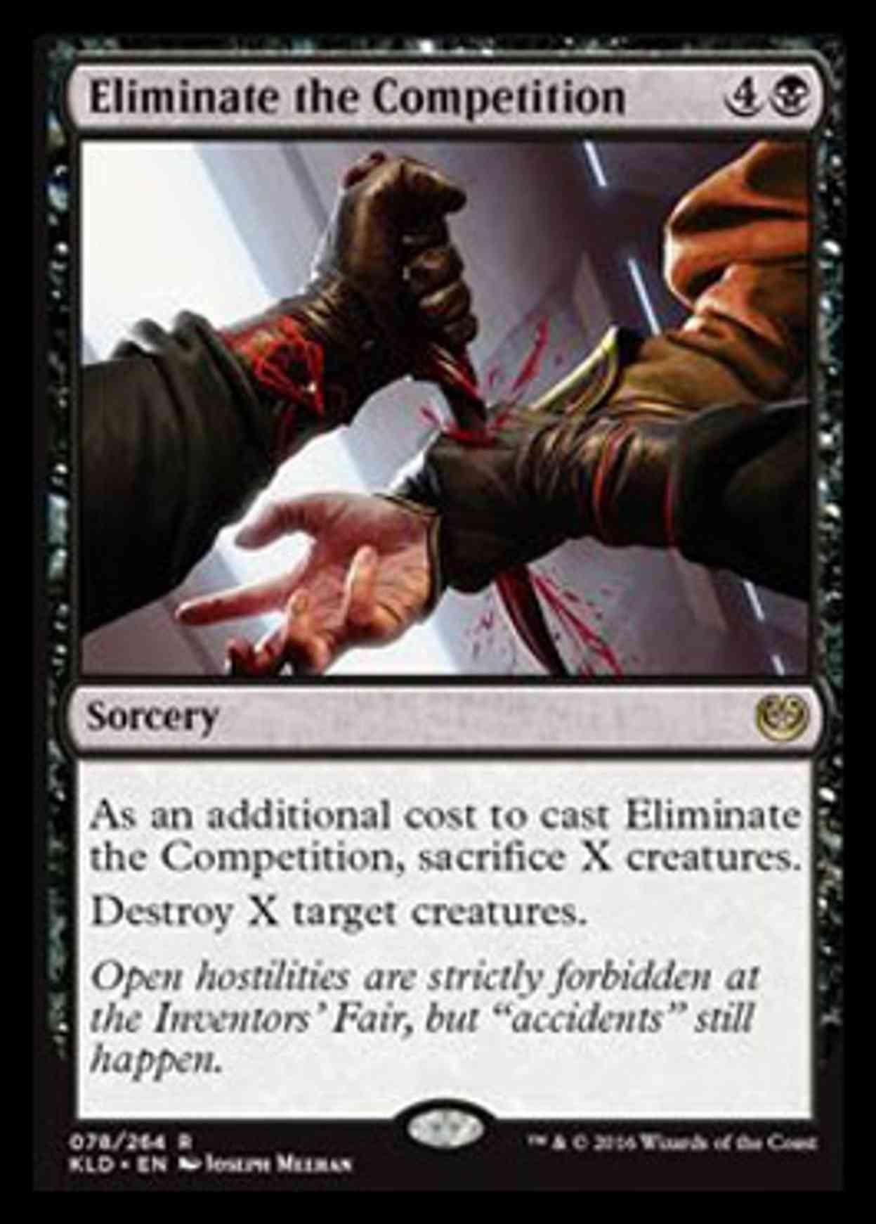 Eliminate the Competition magic card front