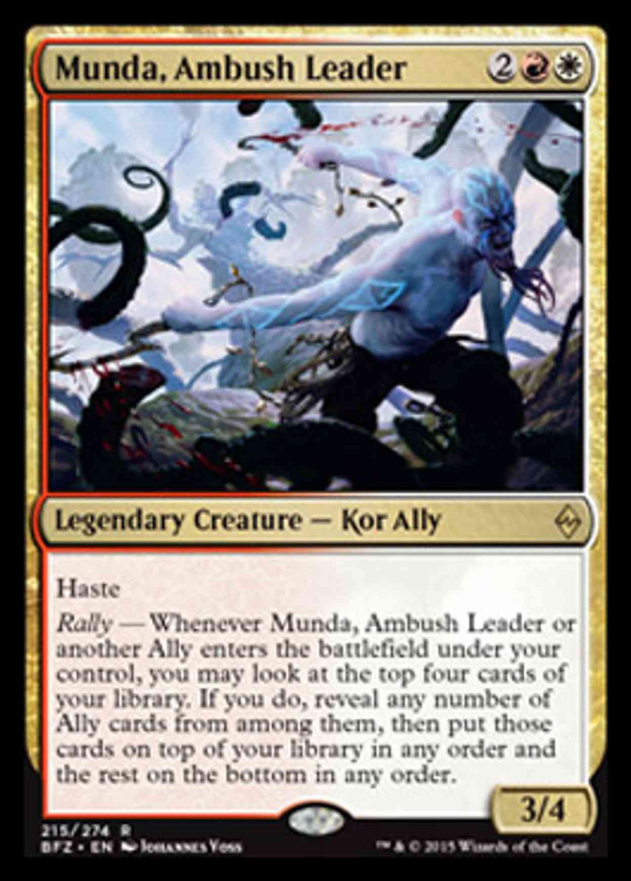 Munda, Ambush Leader magic card front