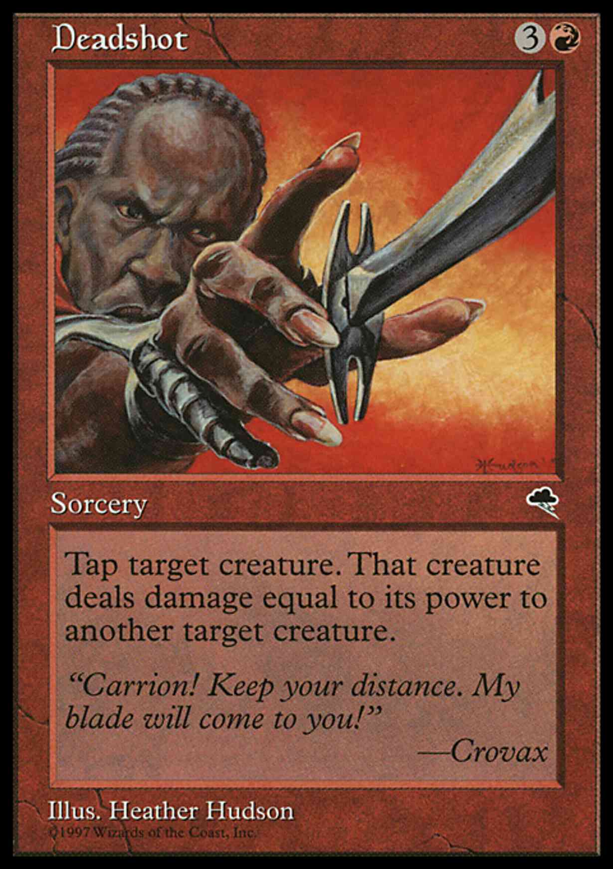 Deadshot magic card front