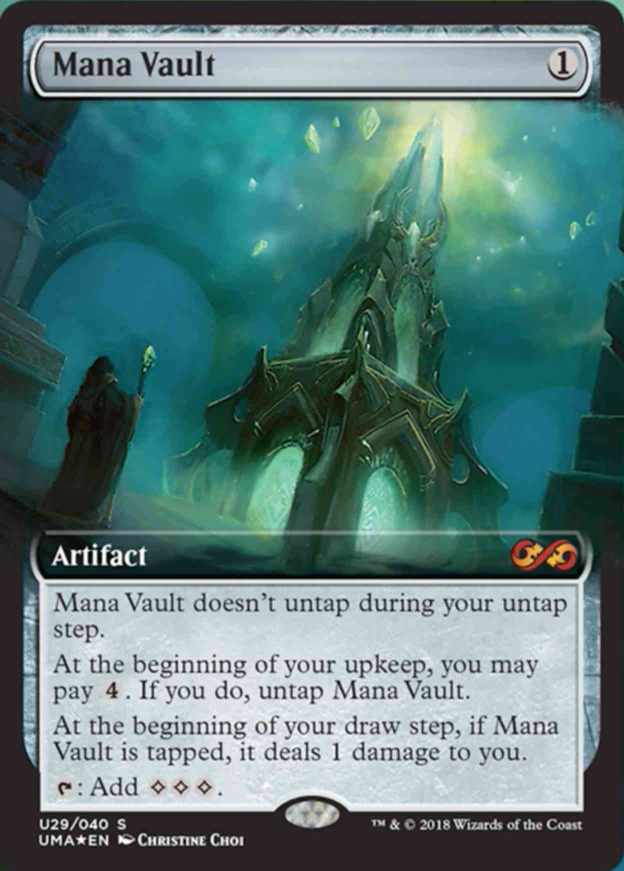 MTG Mana Vault 魔力の櫃 全面光沢 MSP マスターピース