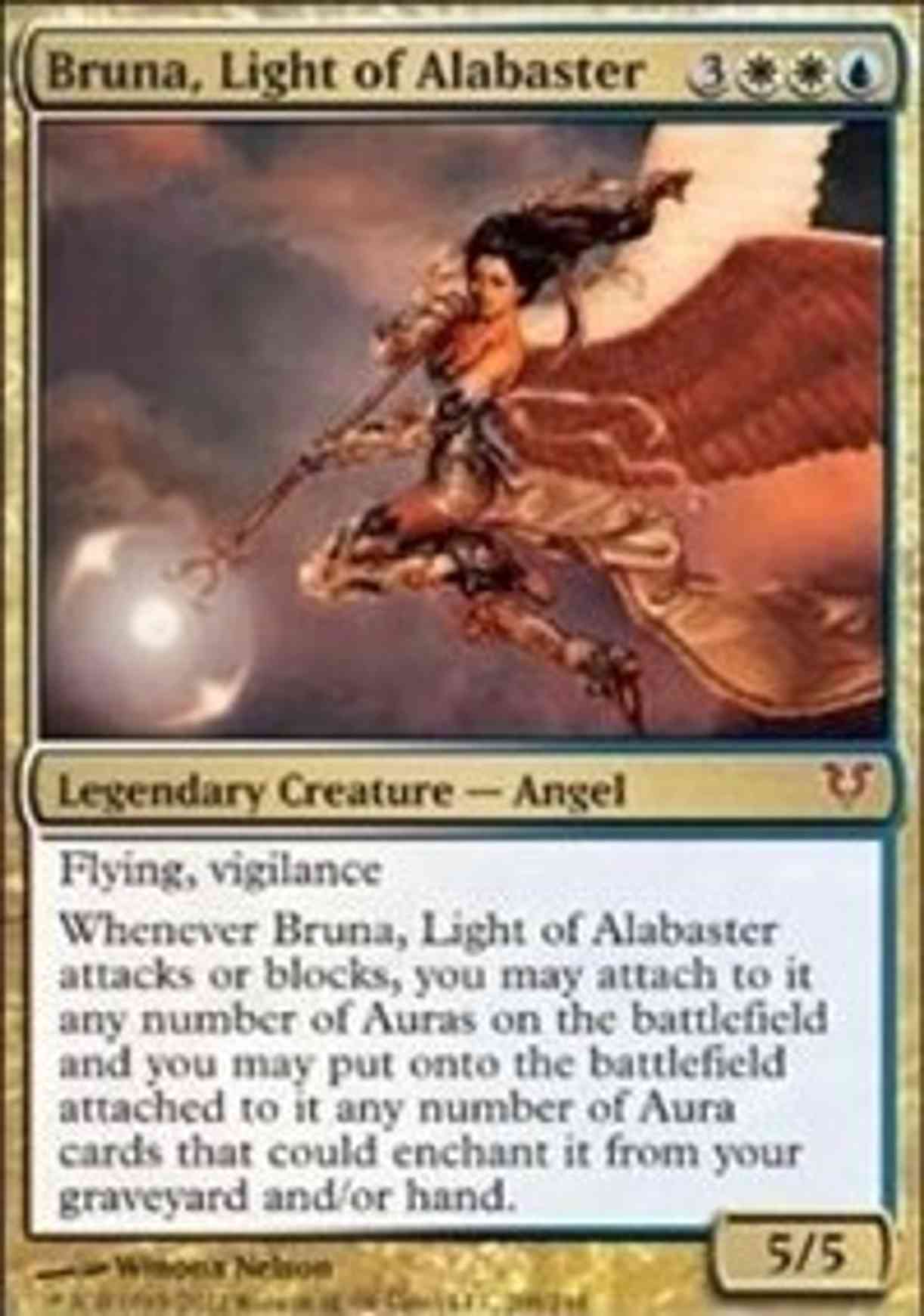 Bruna, Light of Alabaster (Oversized) magic card front