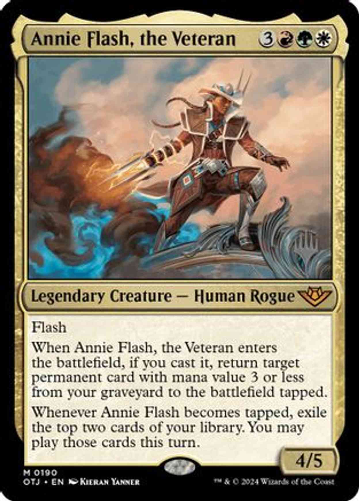 Annie Flash, the Veteran magic card front