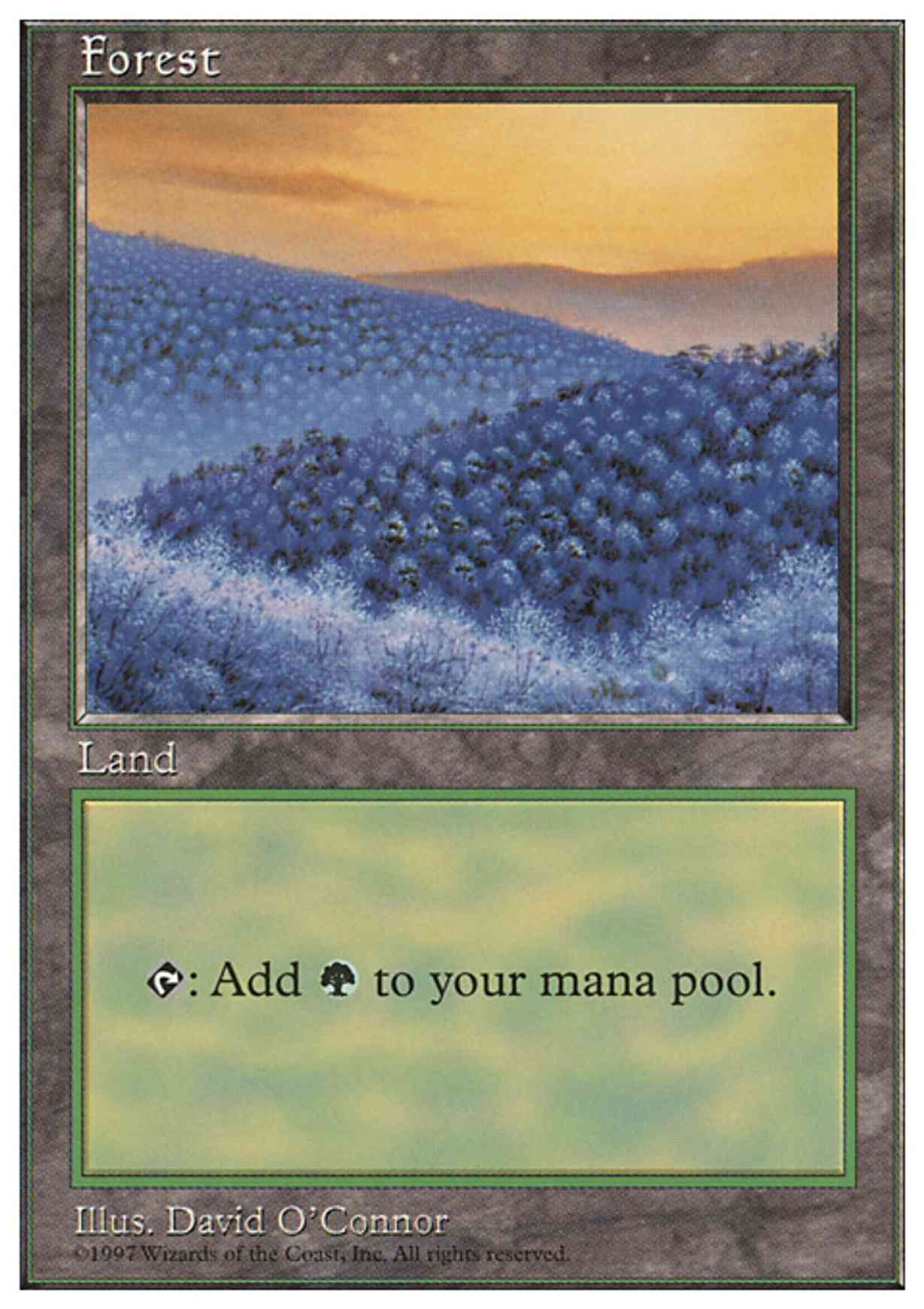 Forest (449) magic card front