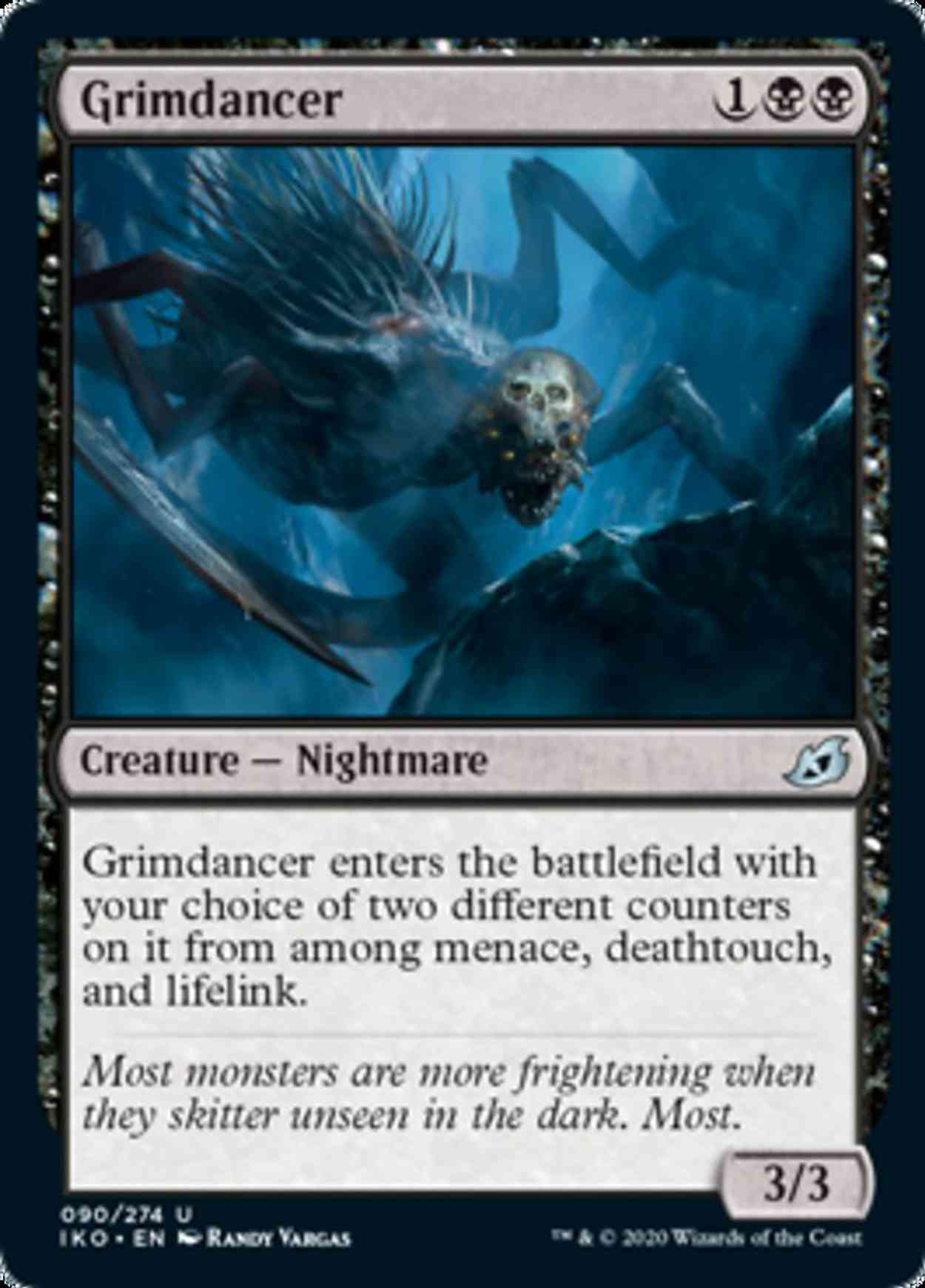 Grimdancer magic card front