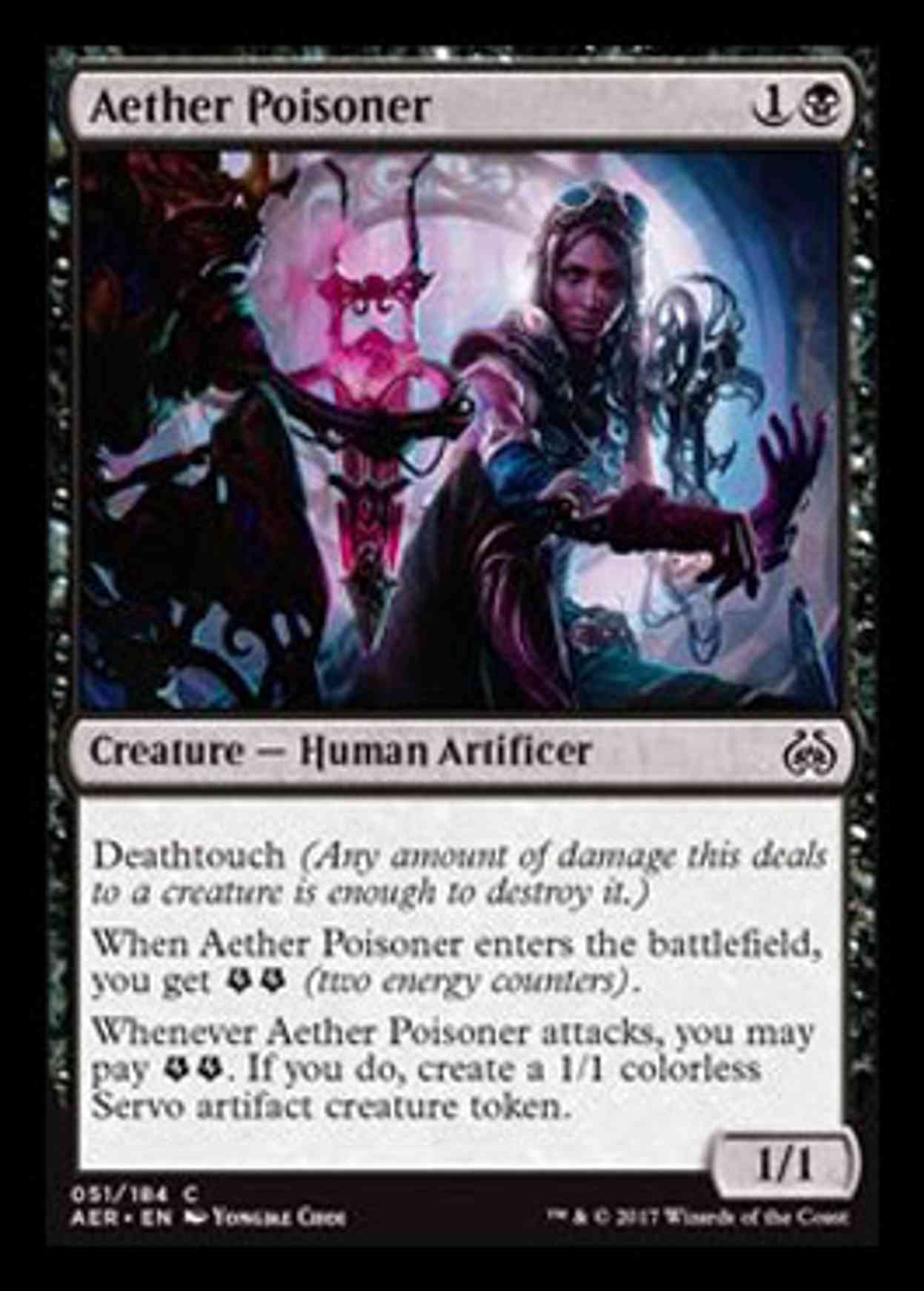 Aether Poisoner magic card front