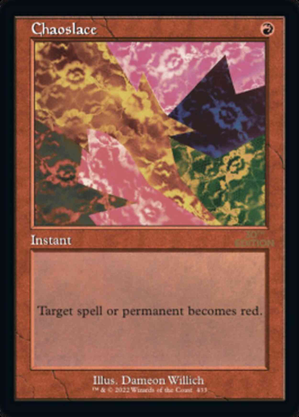 Chaoslace (Retro Frame) magic card front