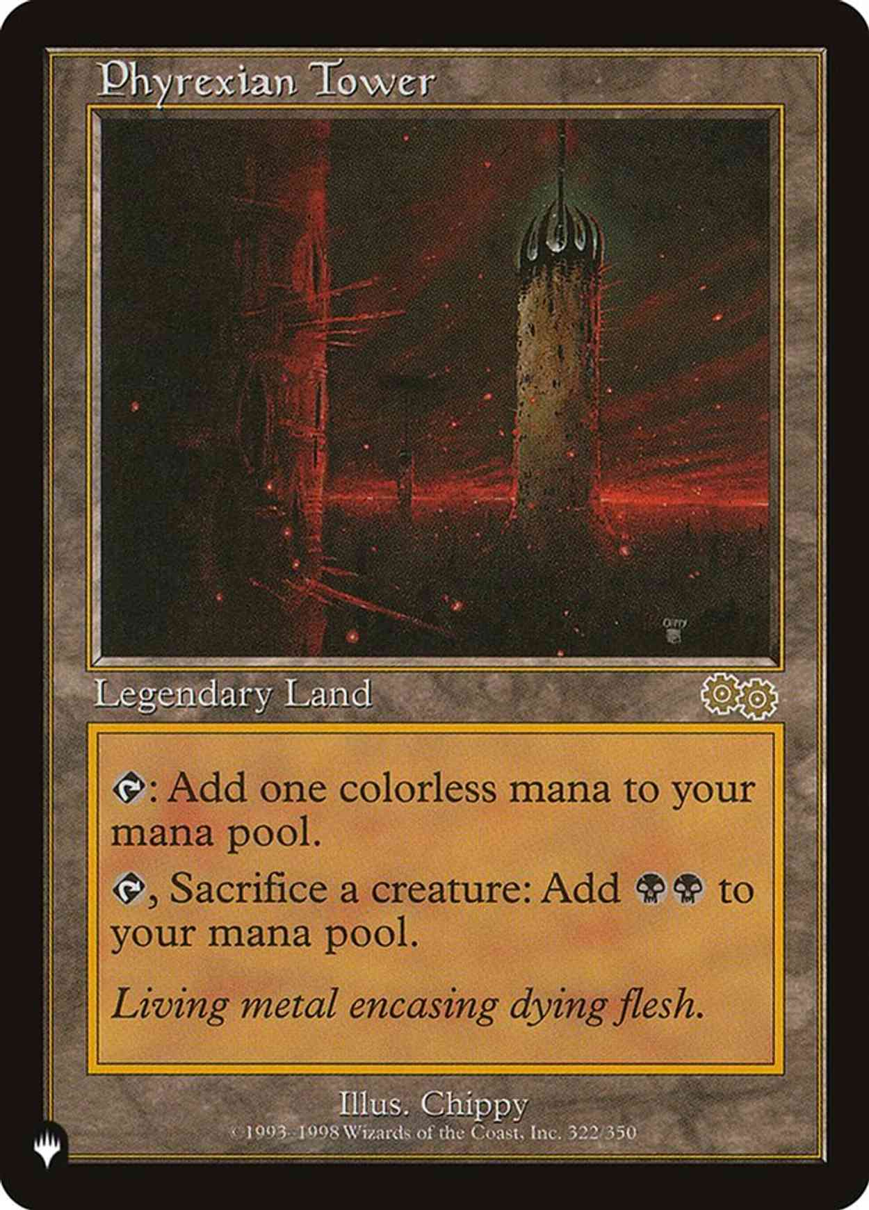 Phyrexian Tower magic card front
