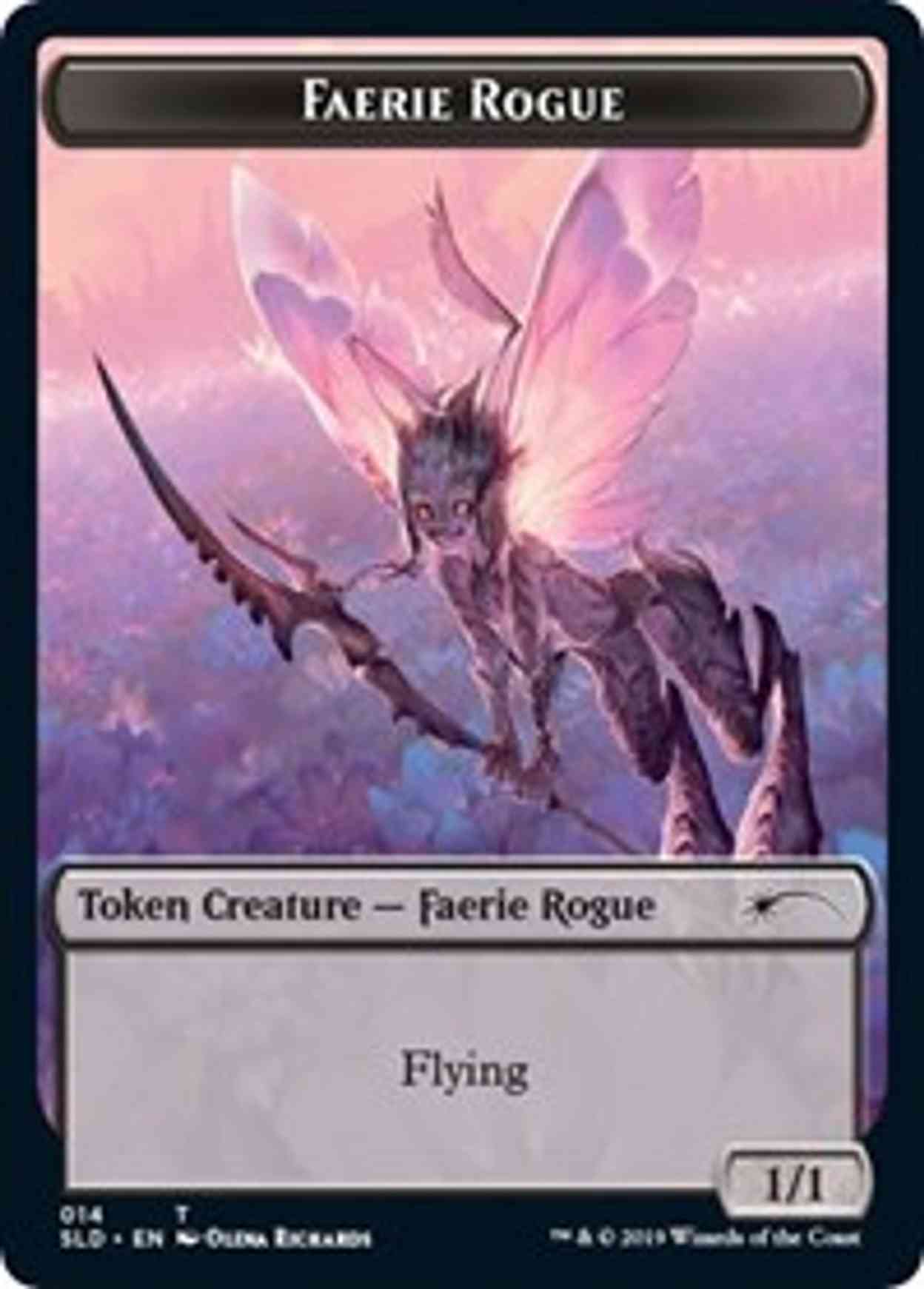 Faerie Rogue Token (14) magic card front