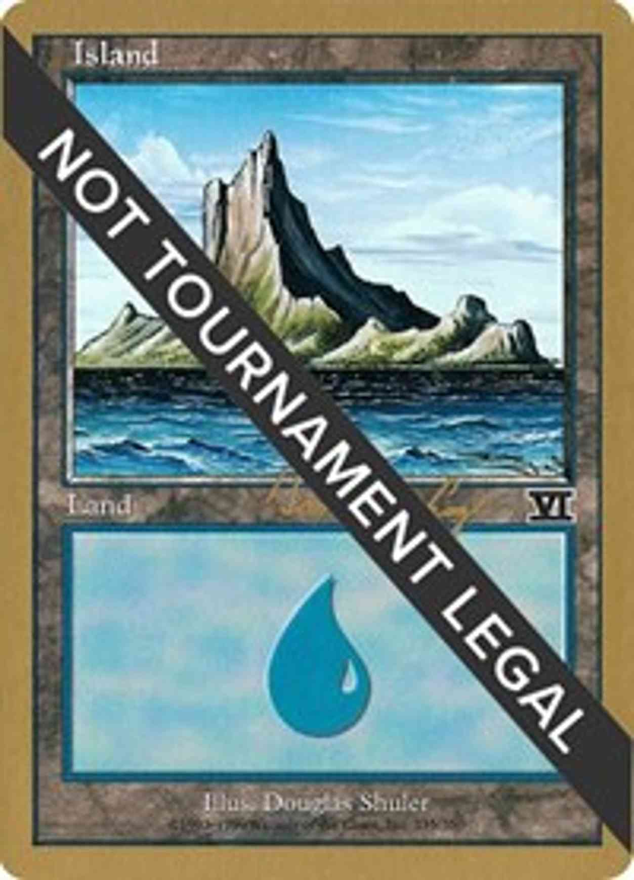 Island (335) - 2000 Tom van de Logt (6ED) magic card front