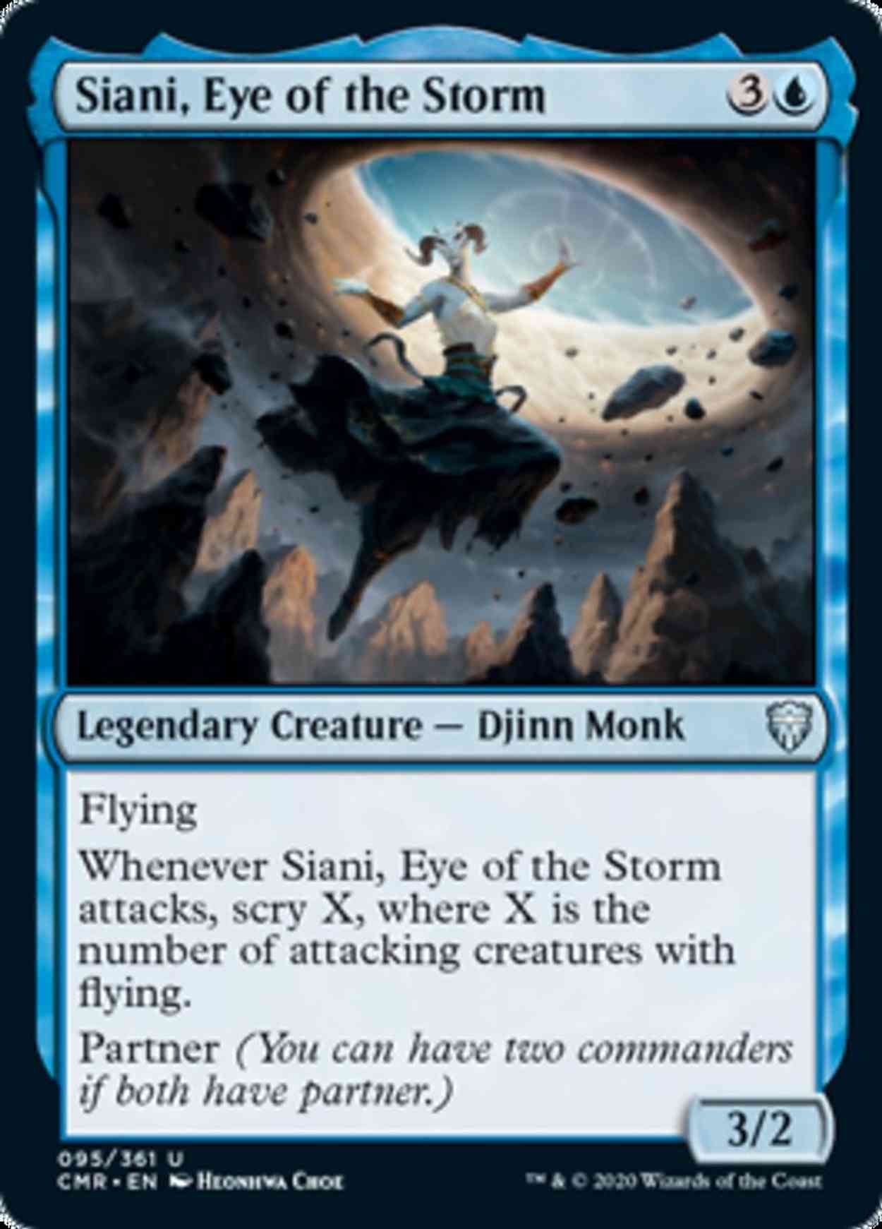 Siani, Eye of the Storm magic card front