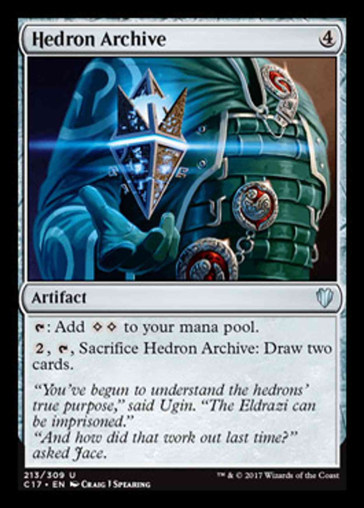 Hedron Archive magic card front