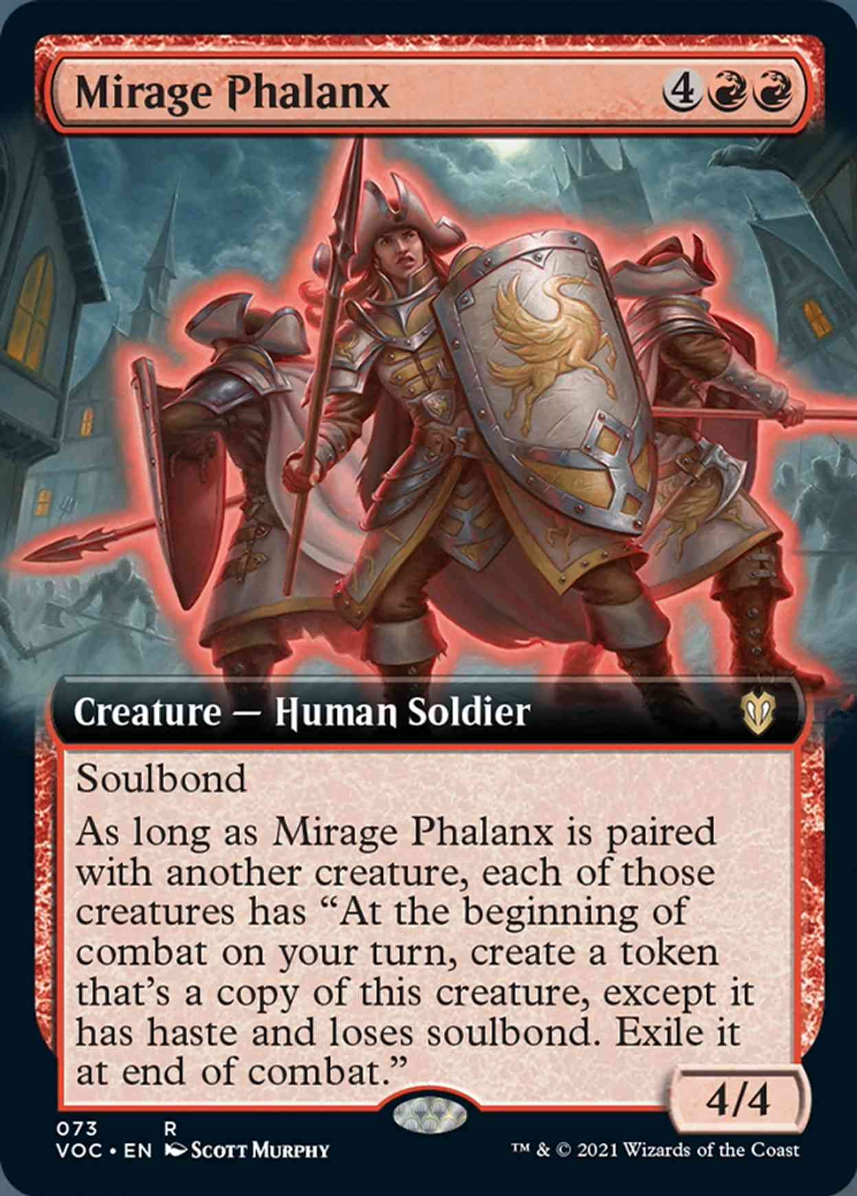 Mirage Phalanx (Extended Art) magic card front