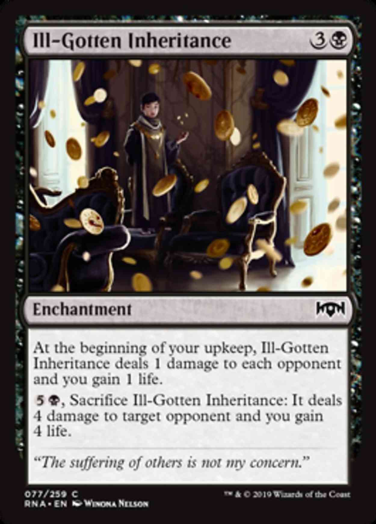 Ill-Gotten Inheritance magic card front